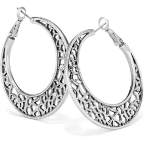 Fiji Sparkle Hoop Earrings