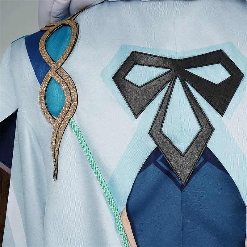 Genshin Impact Baizhu Cosplay Costume Game Genshin Man Uniform Halloween Party Suit