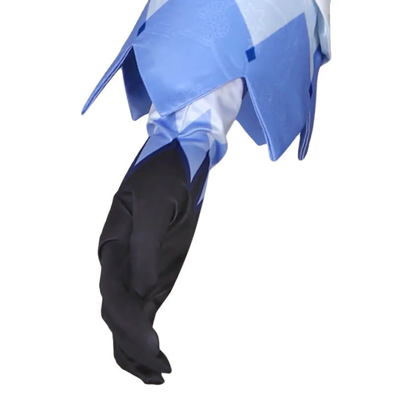 Genshin Impact Ganyu Cosplay Costumes Wig Game Halloween Costumes