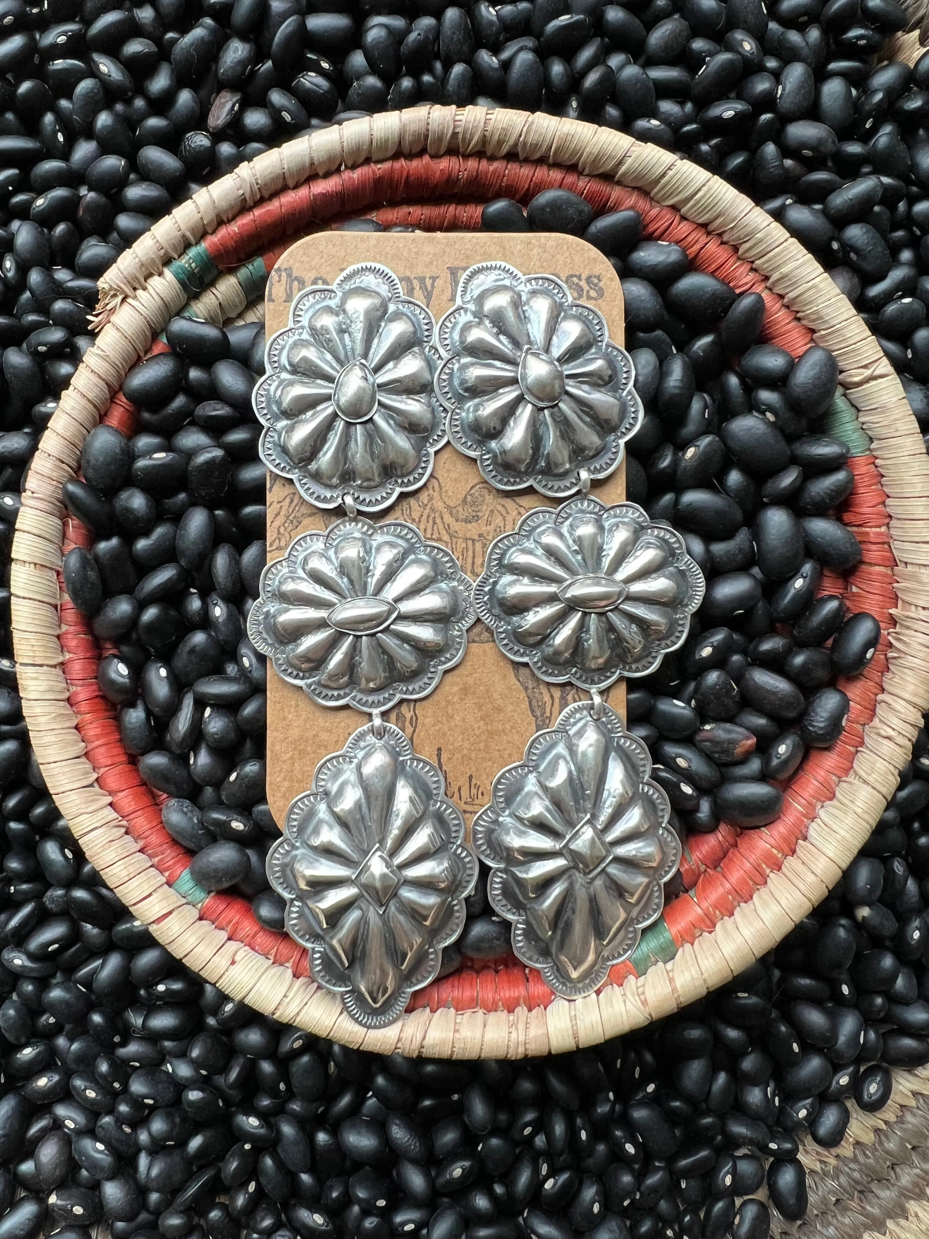 GOAT Concho Earrings
