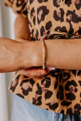 Golden Dream Bangle Bracelet