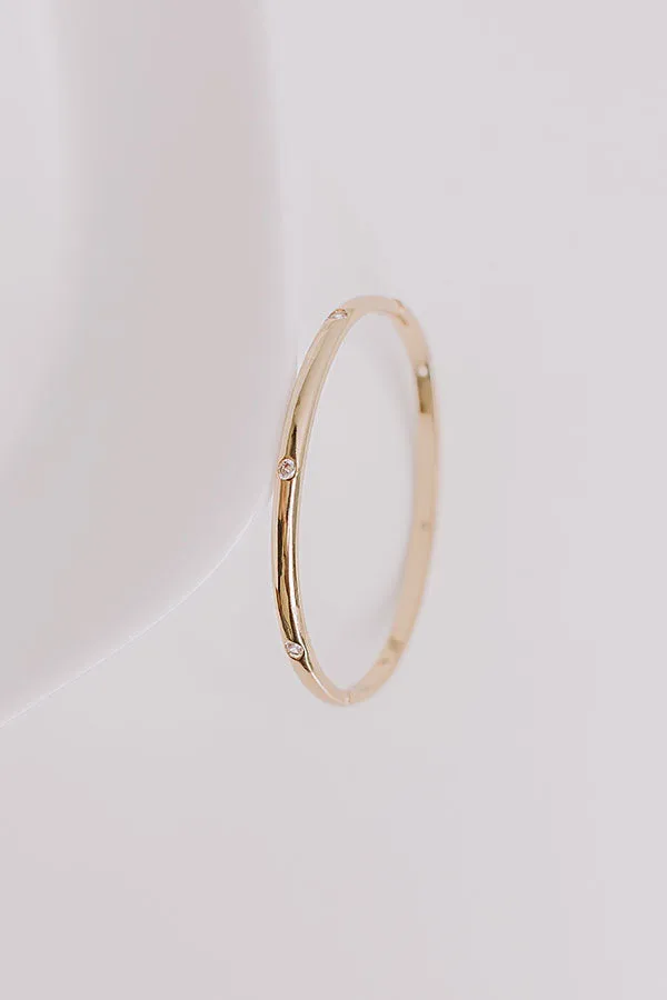 Golden Dream Bangle Bracelet