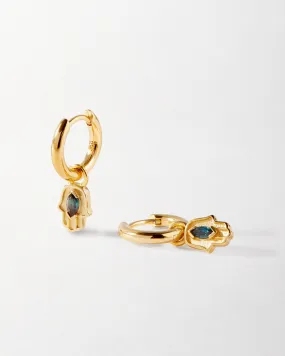 Hamsa Earrings