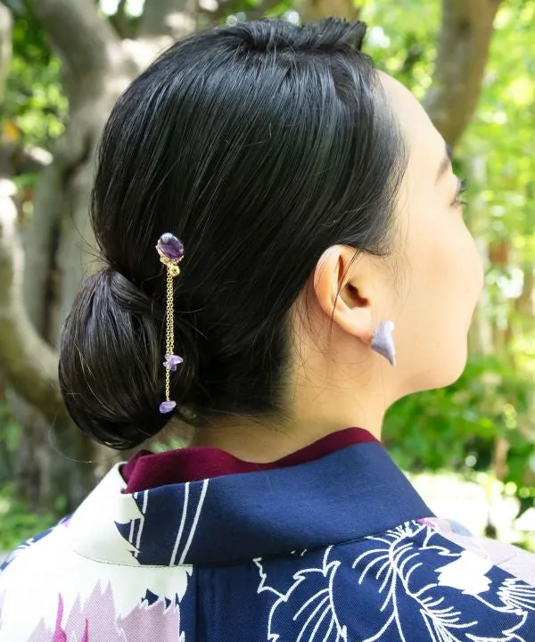 HANASAKI Kanzashi Hairpin