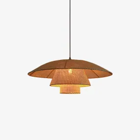Hat Weave Rattan Pendant Lamp