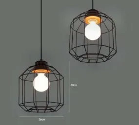HILDURI Bare Essence Web Hanging Lamp Can-Shape