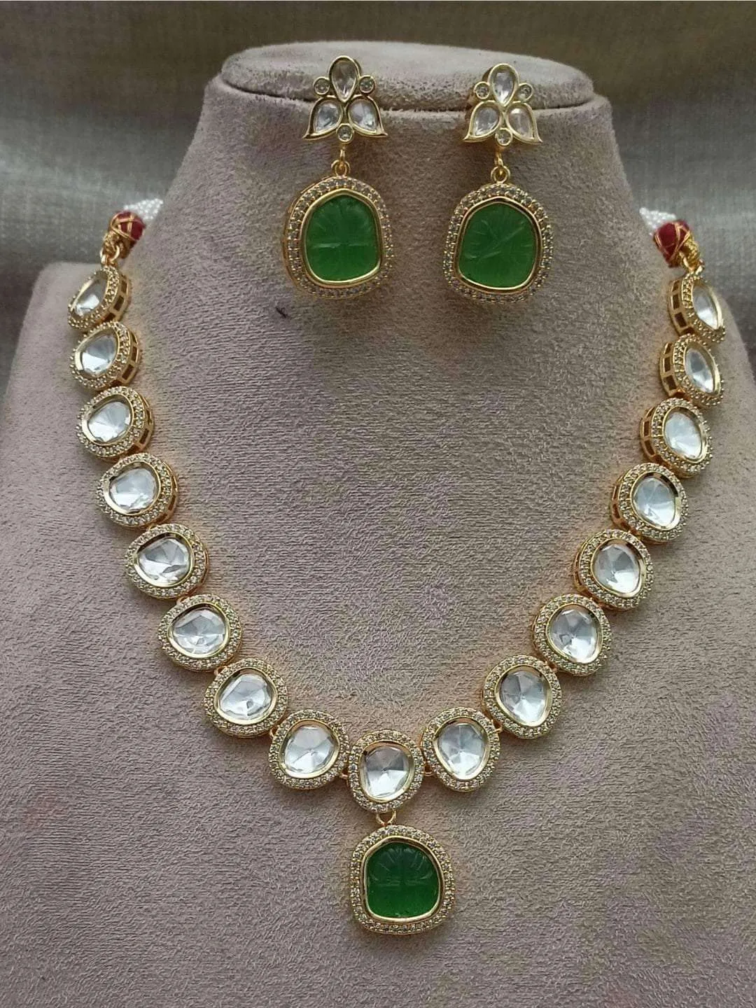 Imprinted Gem Riviere