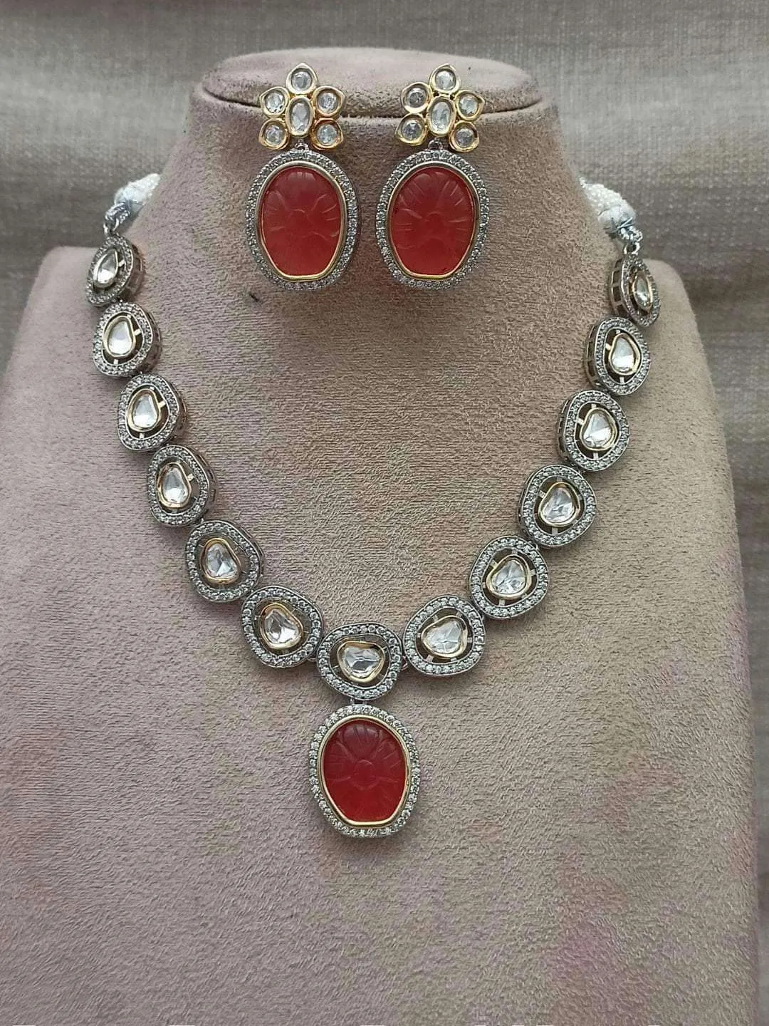 Imprinted Gem Riviere