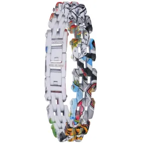 Invicta Men's Bracelet - Elements Hydroplated Steel with Fold Over Clasp | 34543