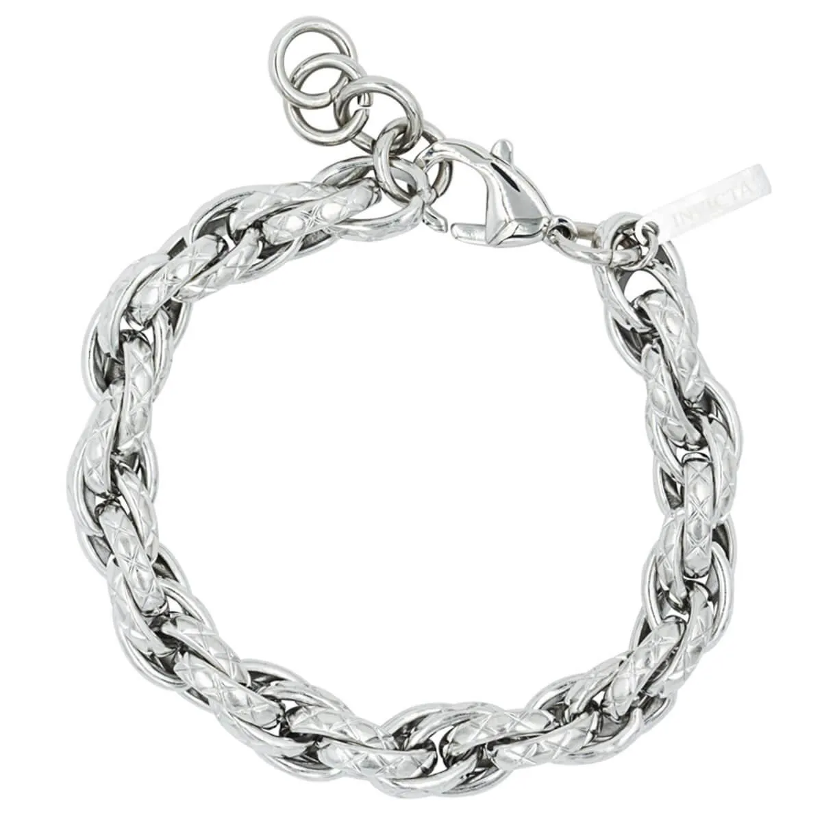 Invicta Men's Bracelet - Elements Silver Tone Stainless Steel | 39646