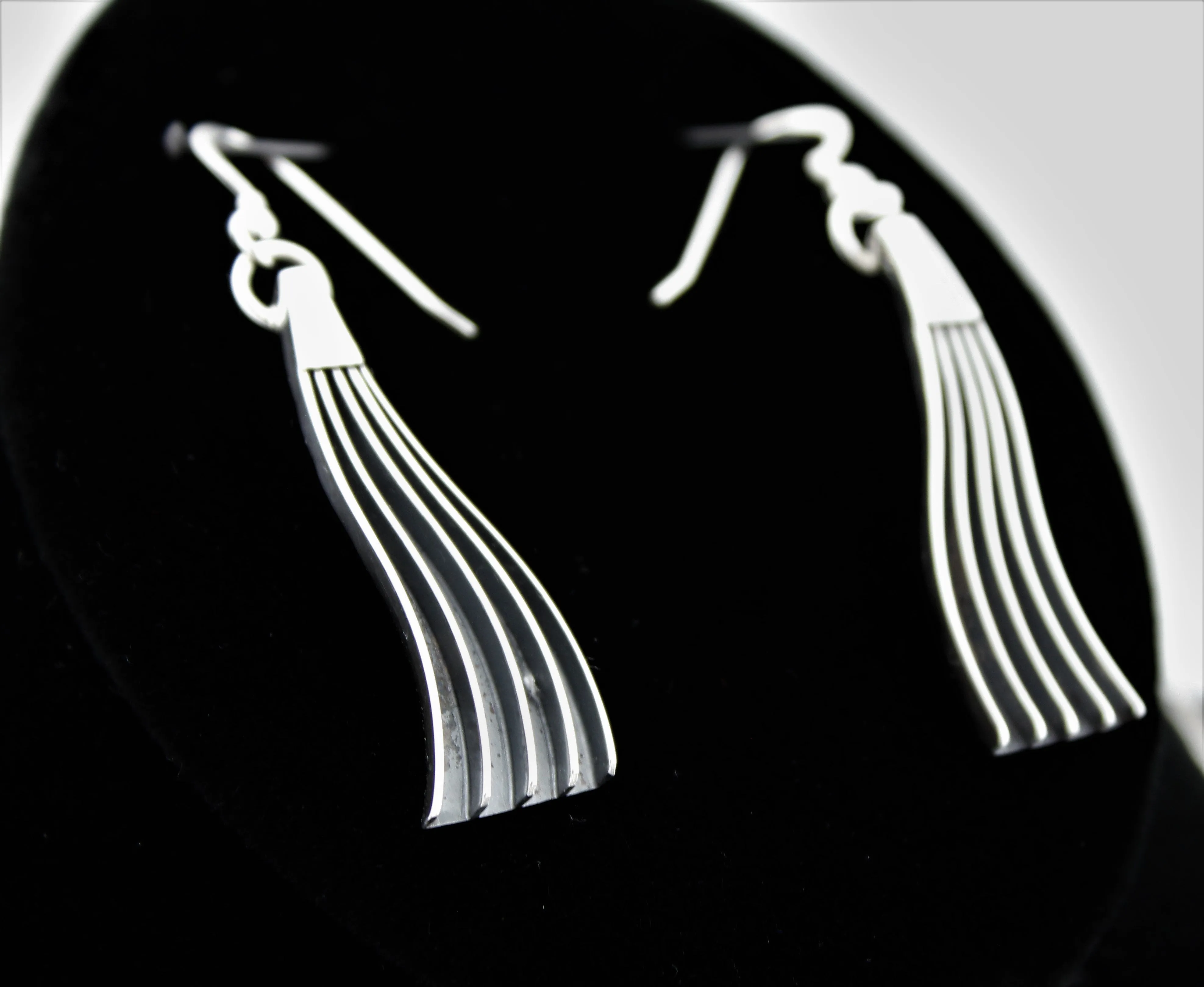 Jack Tom Sterling Silver Dragonfly Necklace and Earrings