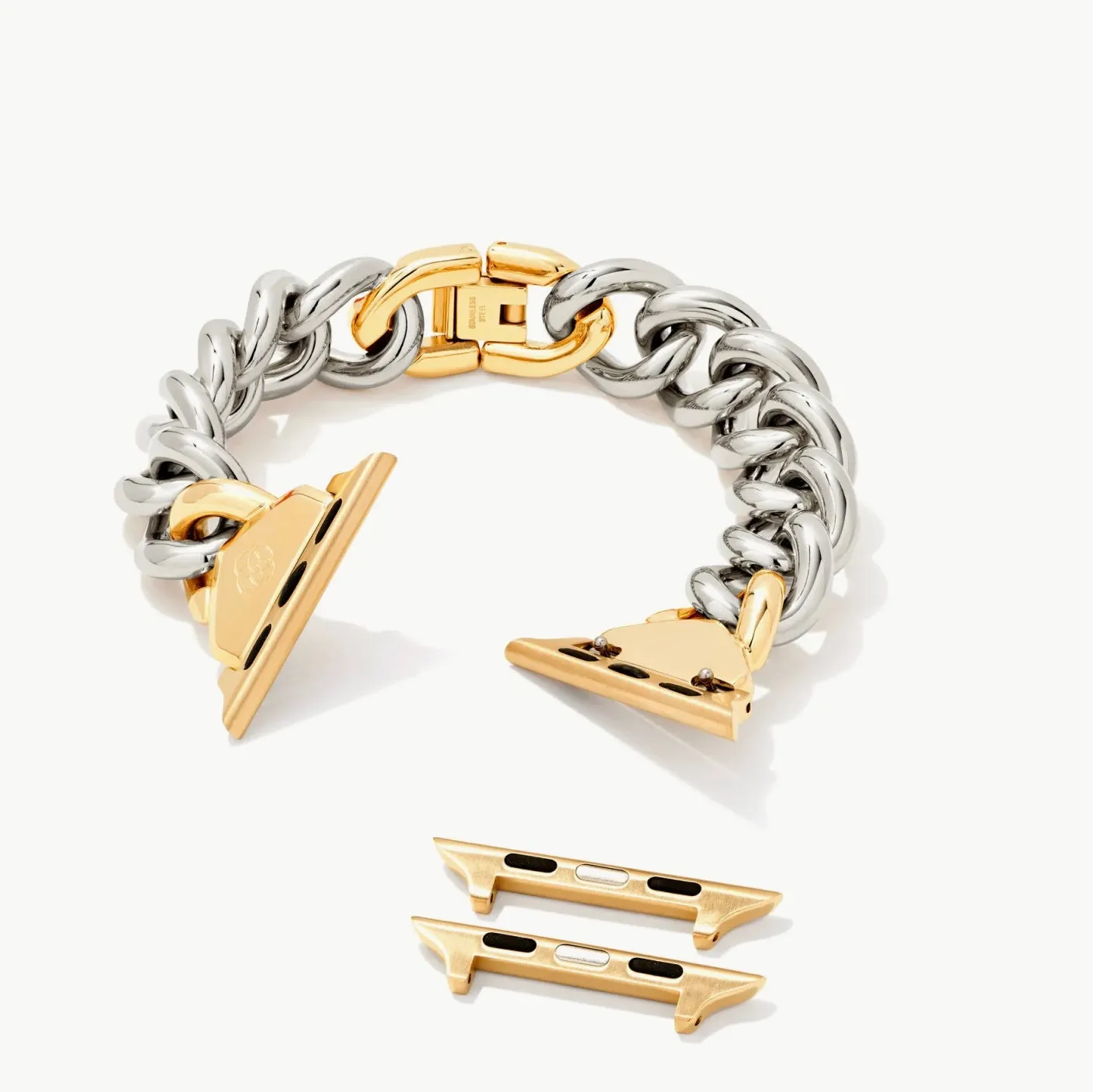 Kendra Scott Whitley Two Tone Chain Watch Band XS