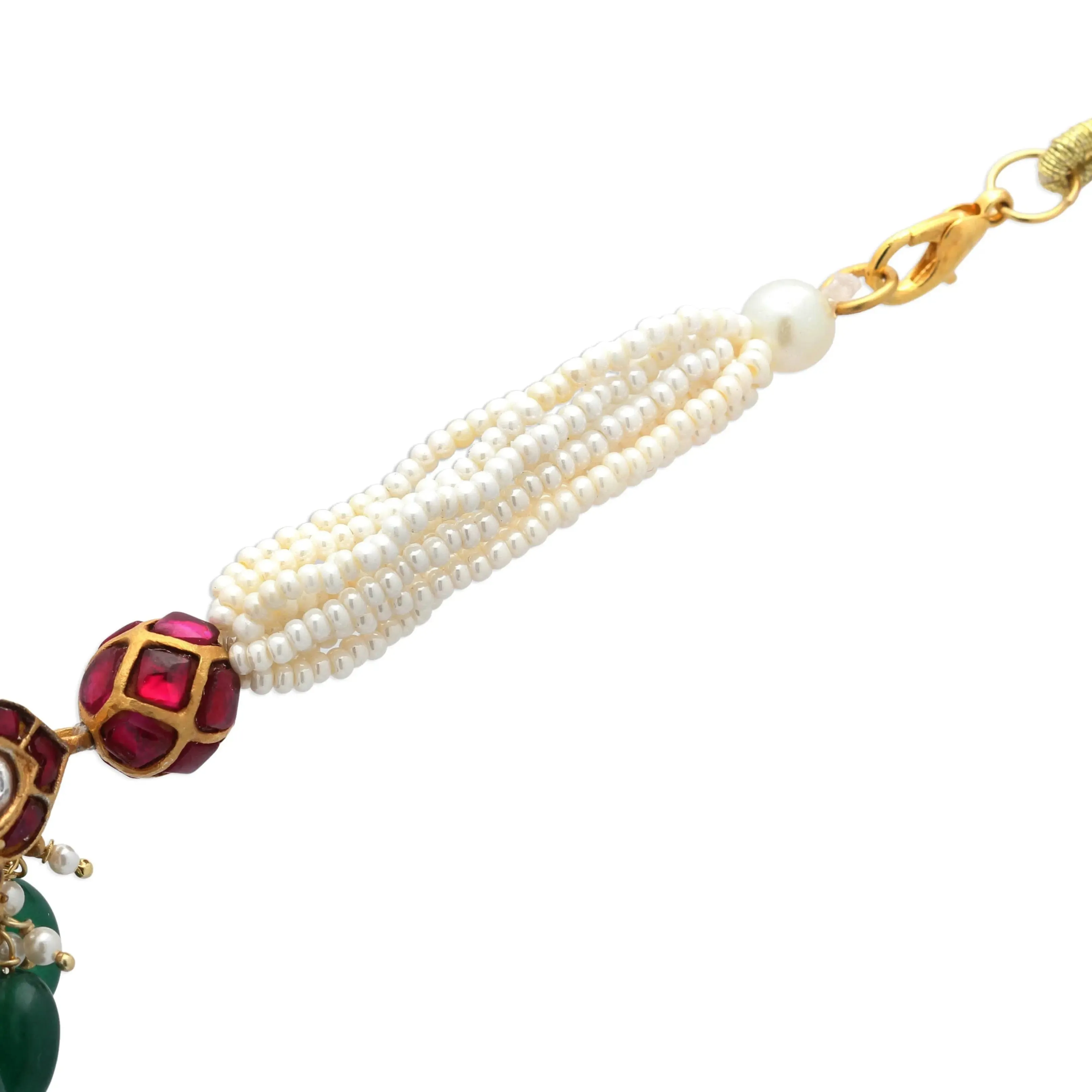 Kundan Jadau Silver Choker