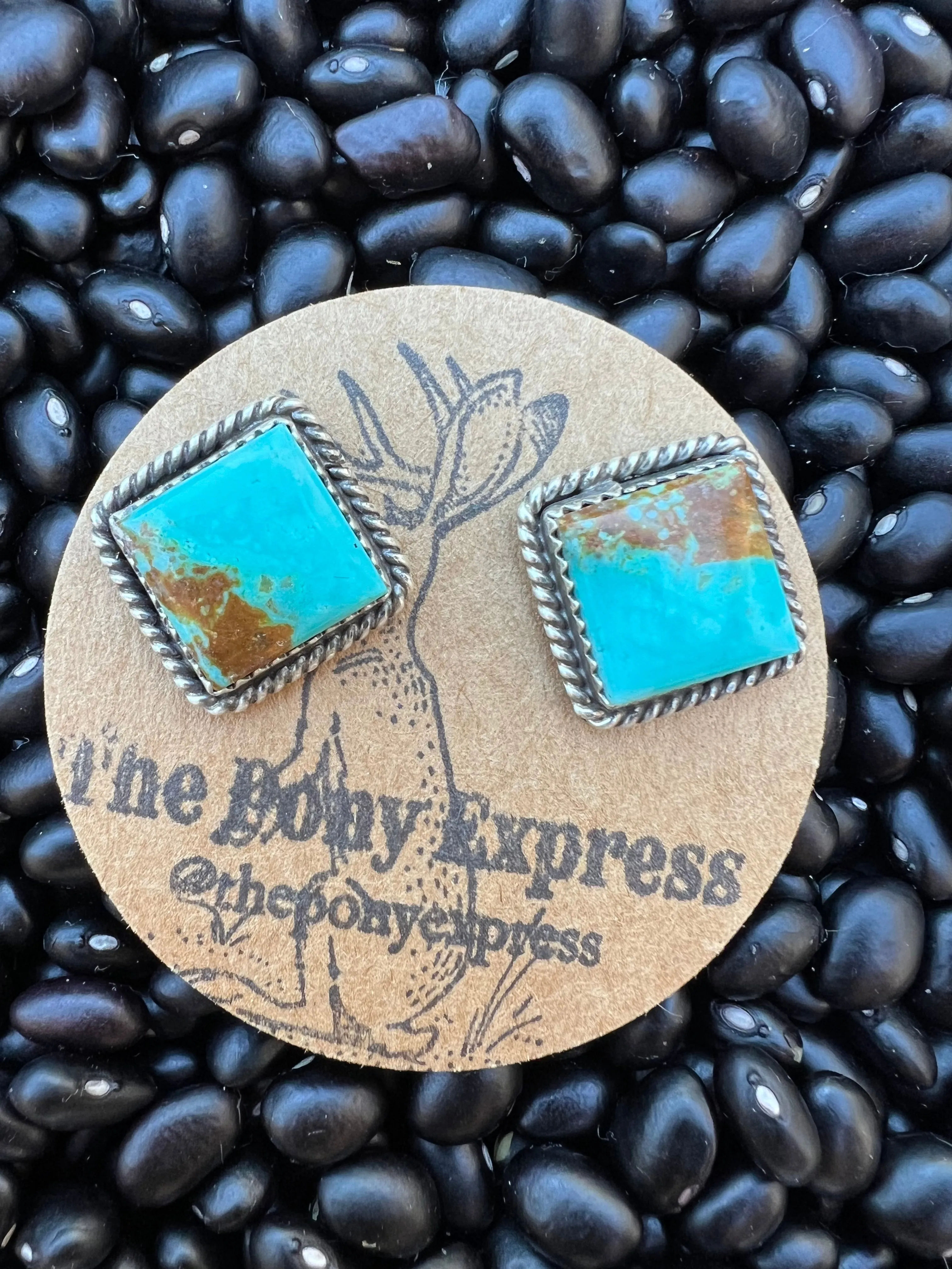 Large Turquoise Studs