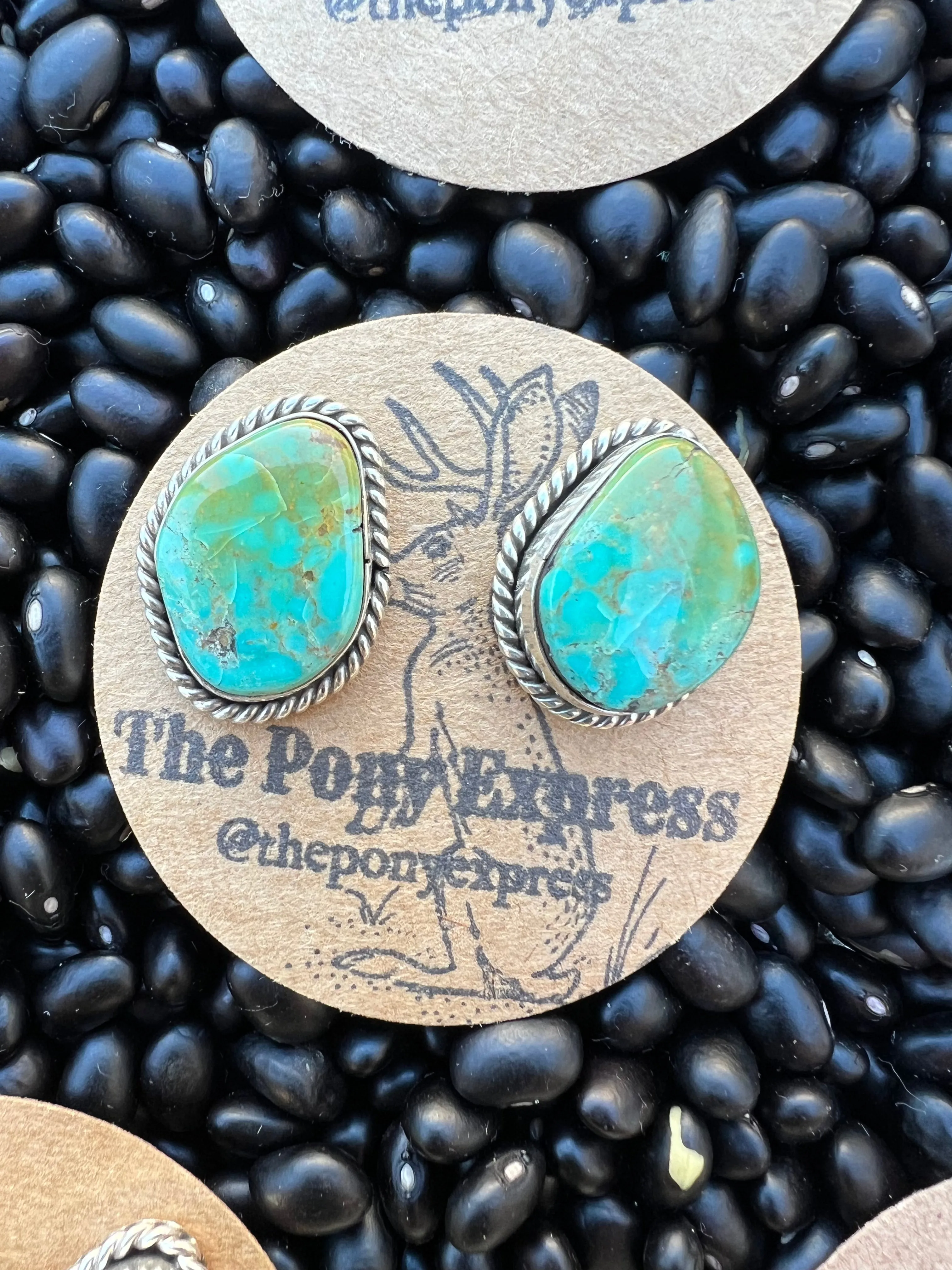 Large Turquoise Studs
