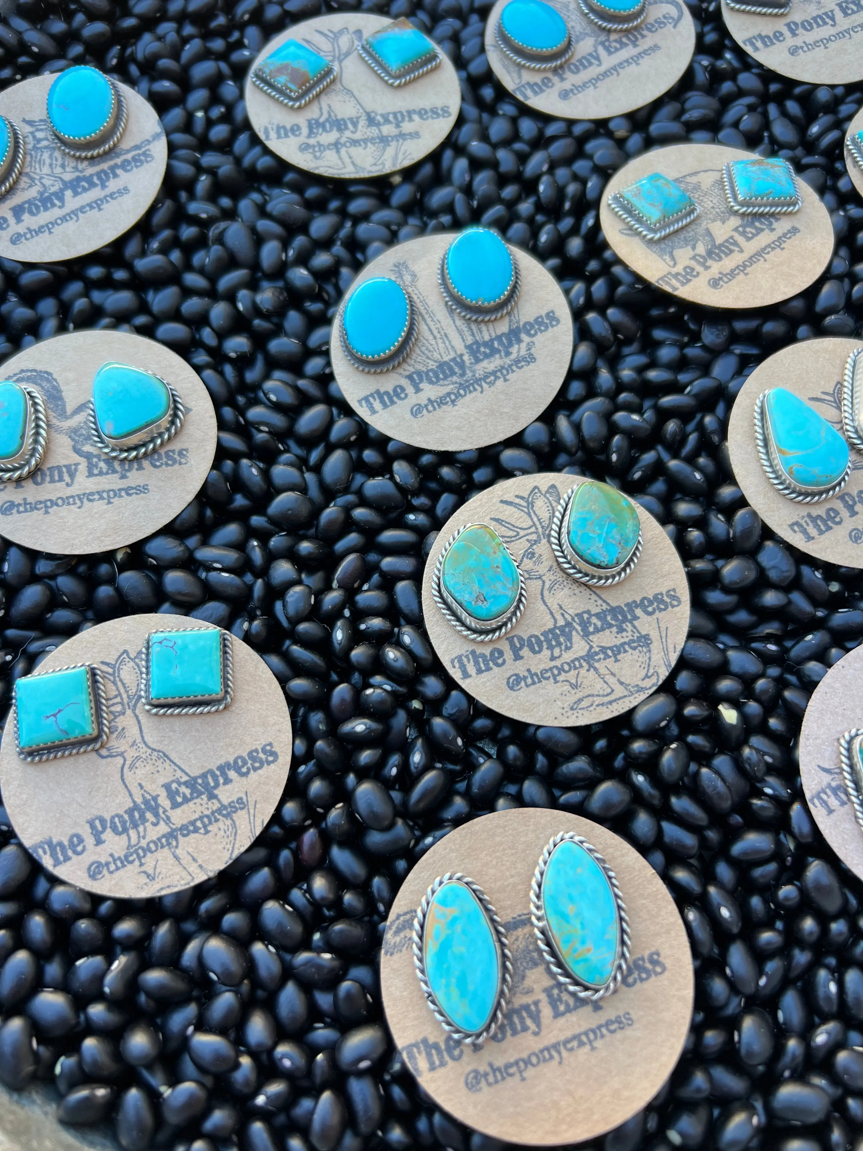 Large Turquoise Studs
