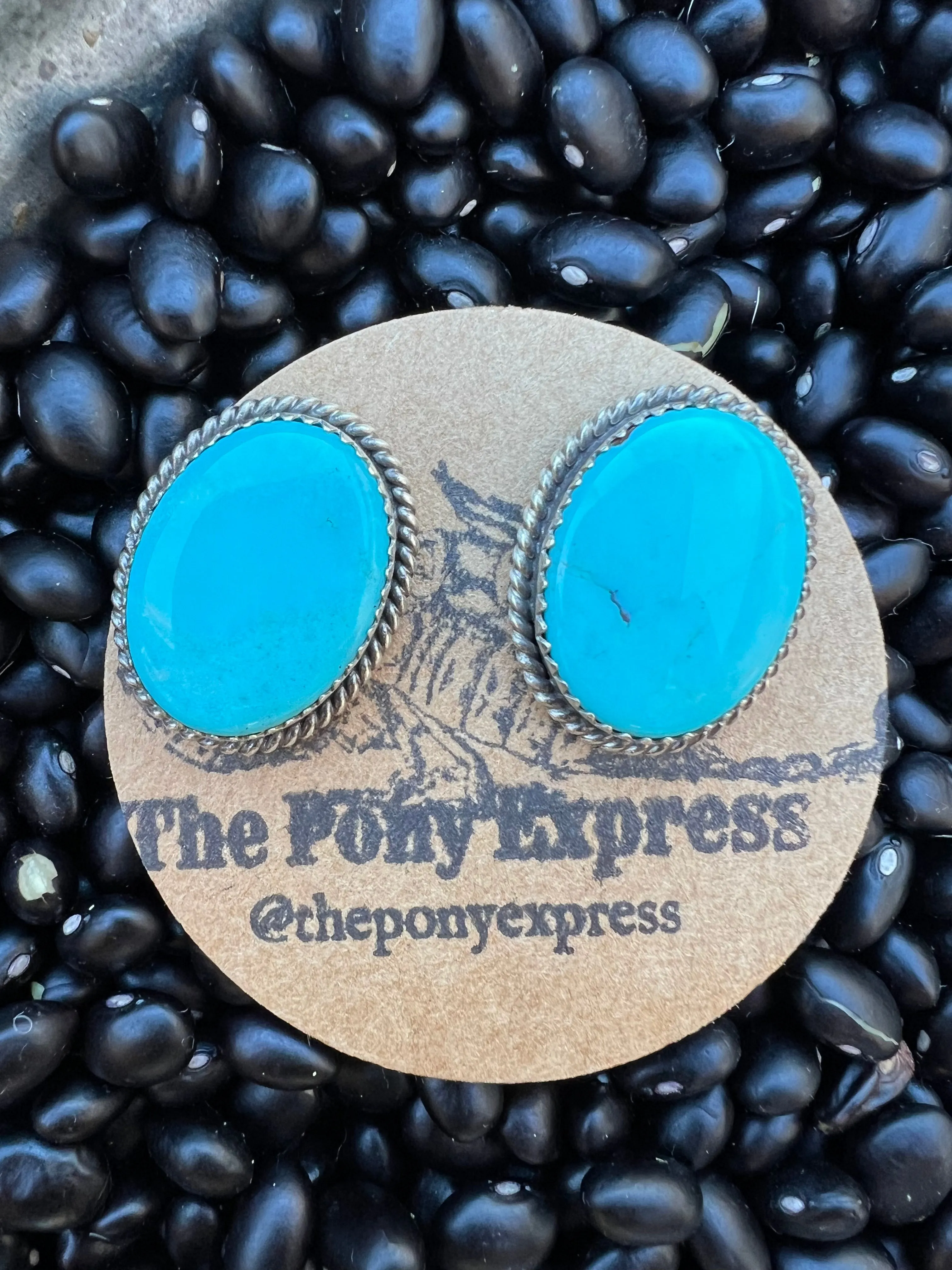 Large Turquoise Studs