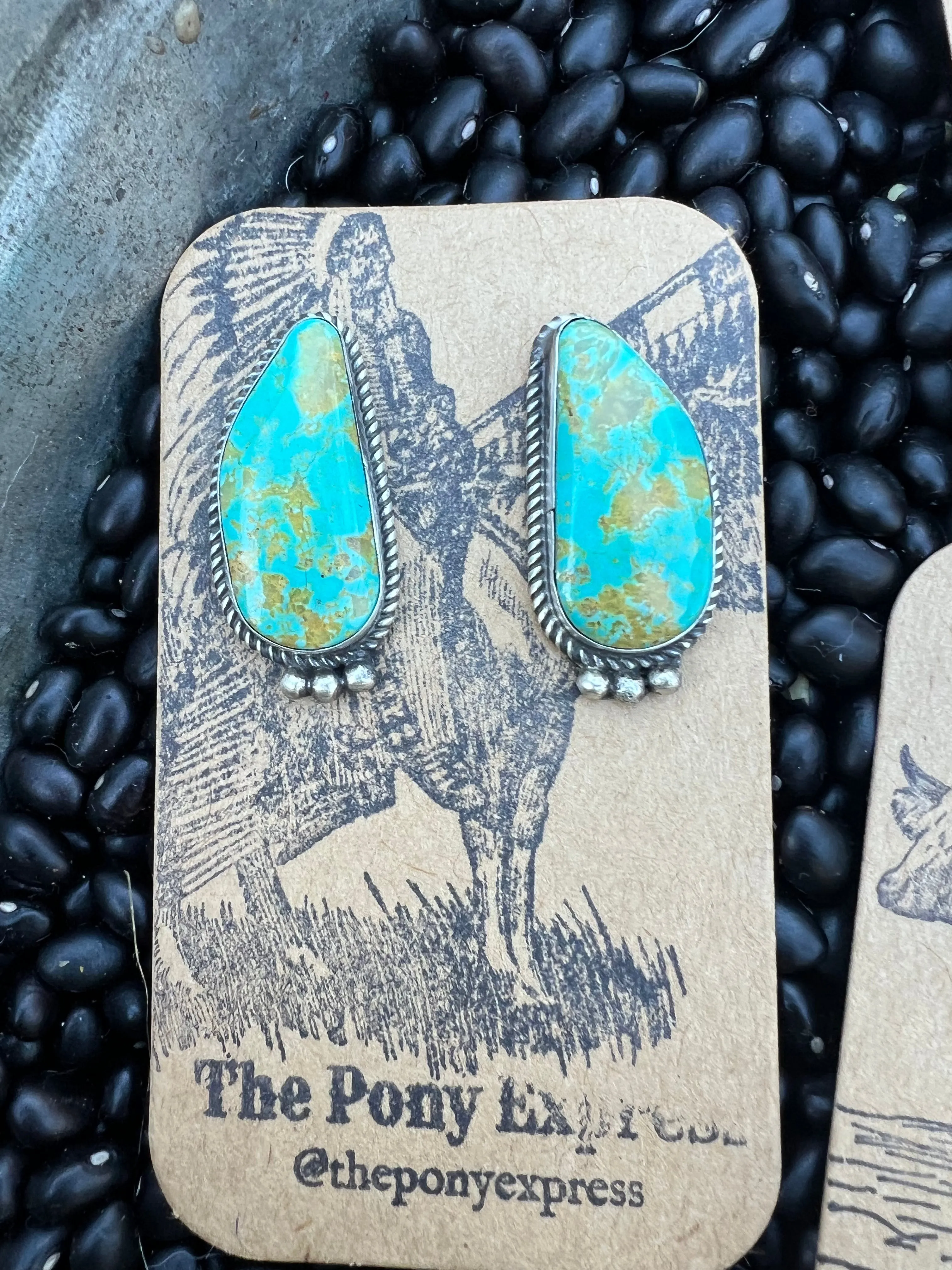 Large Turquoise Studs