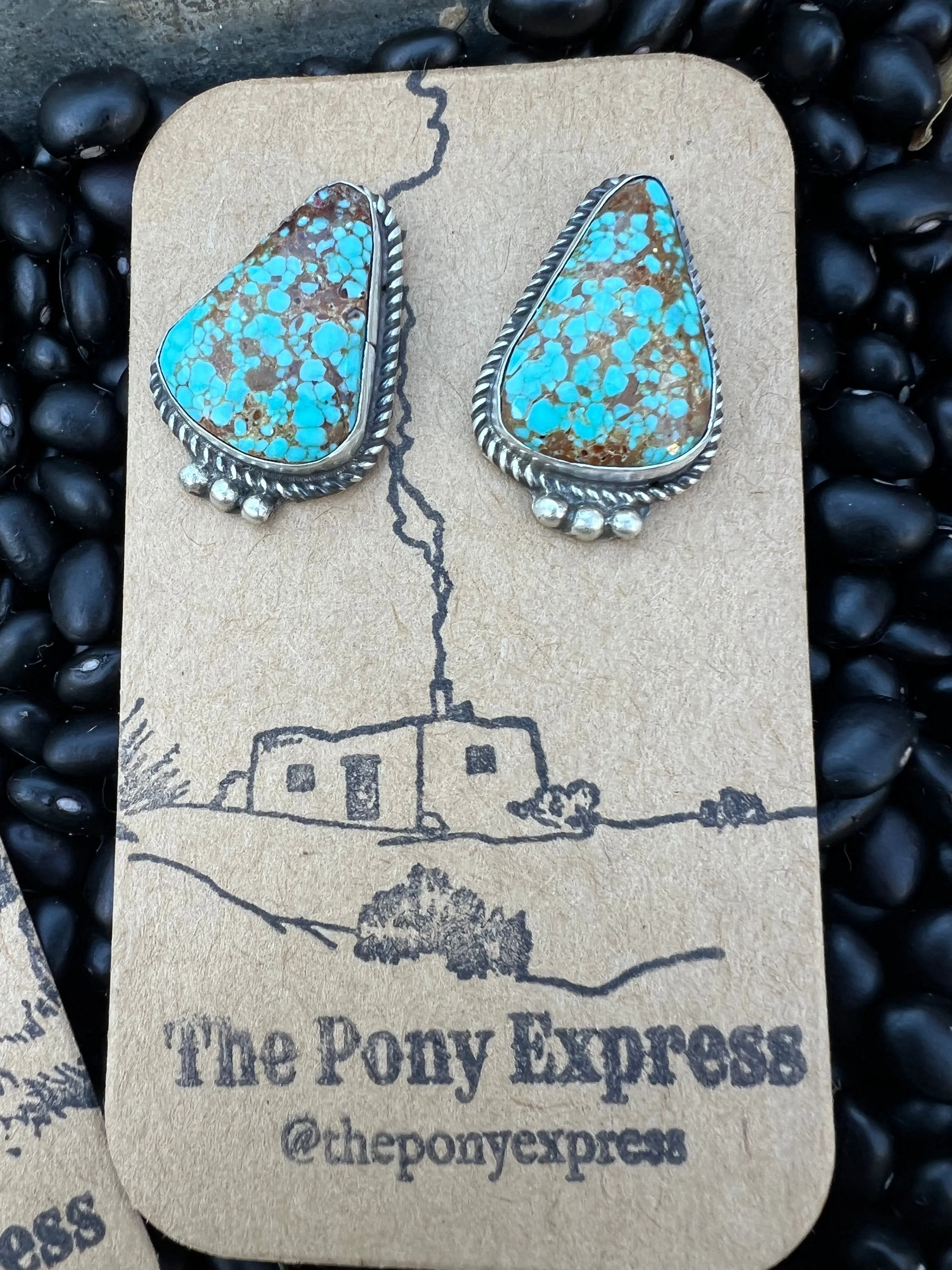 Large Turquoise Studs
