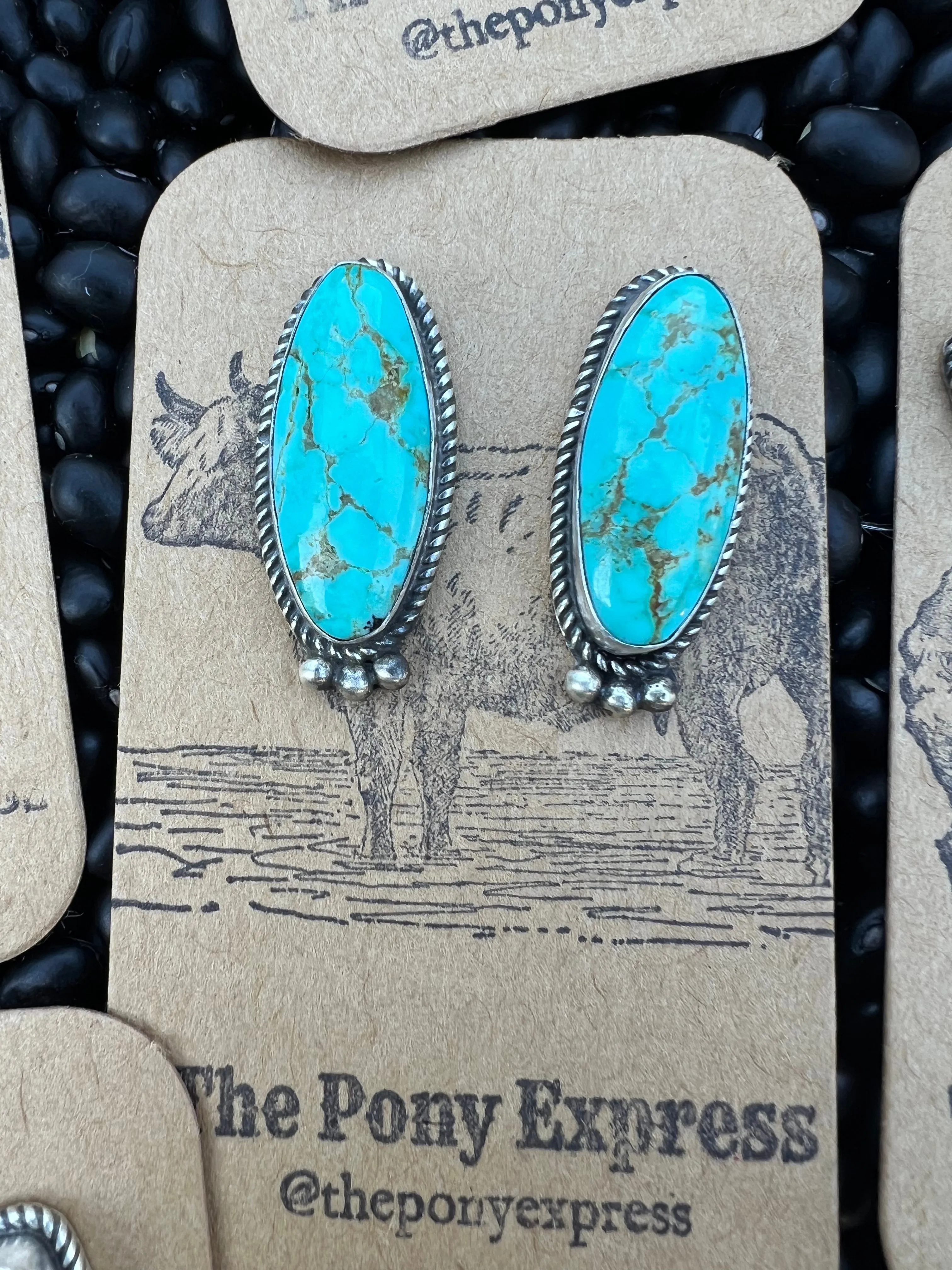 Large Turquoise Studs