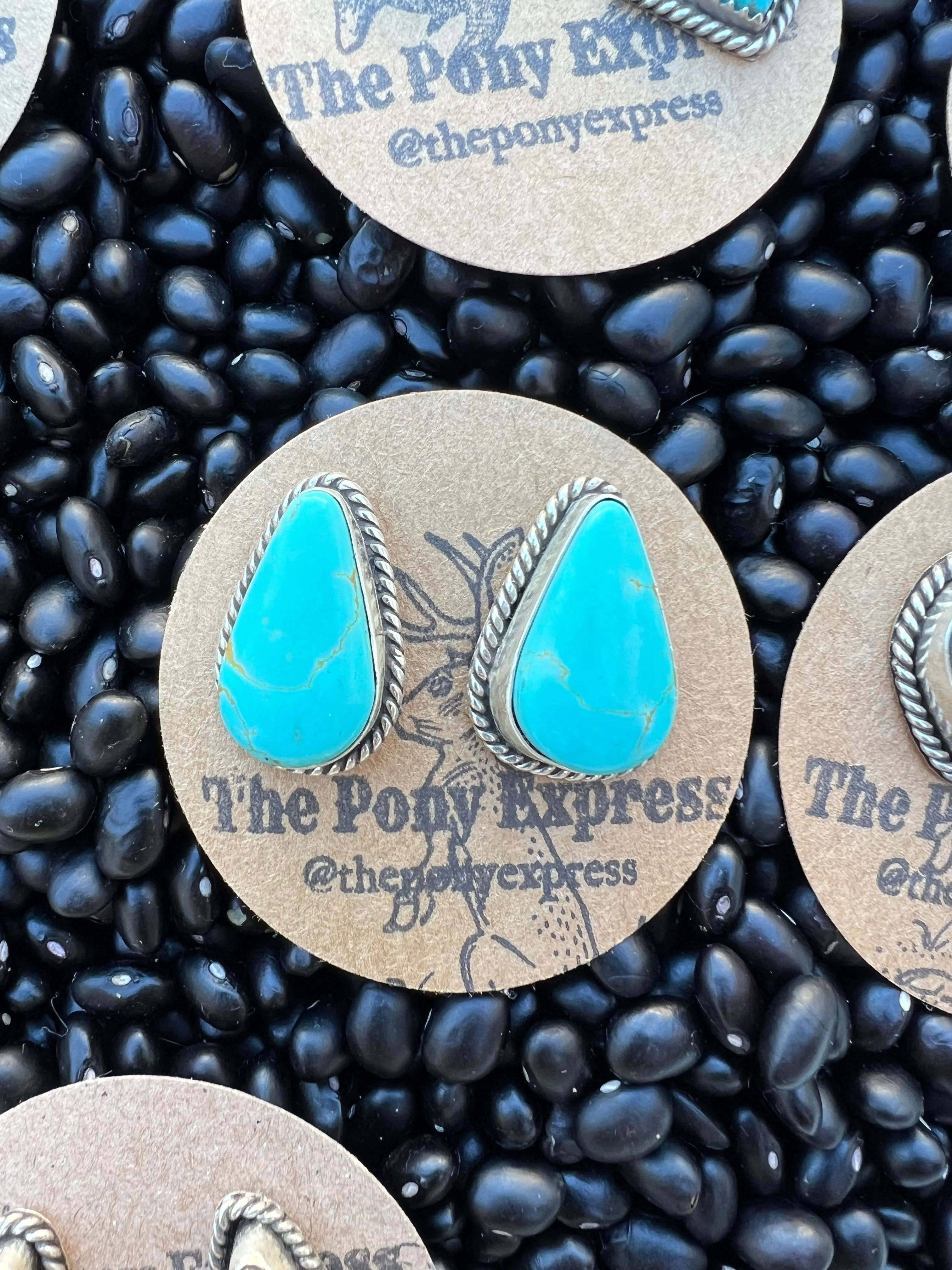 Large Turquoise Studs