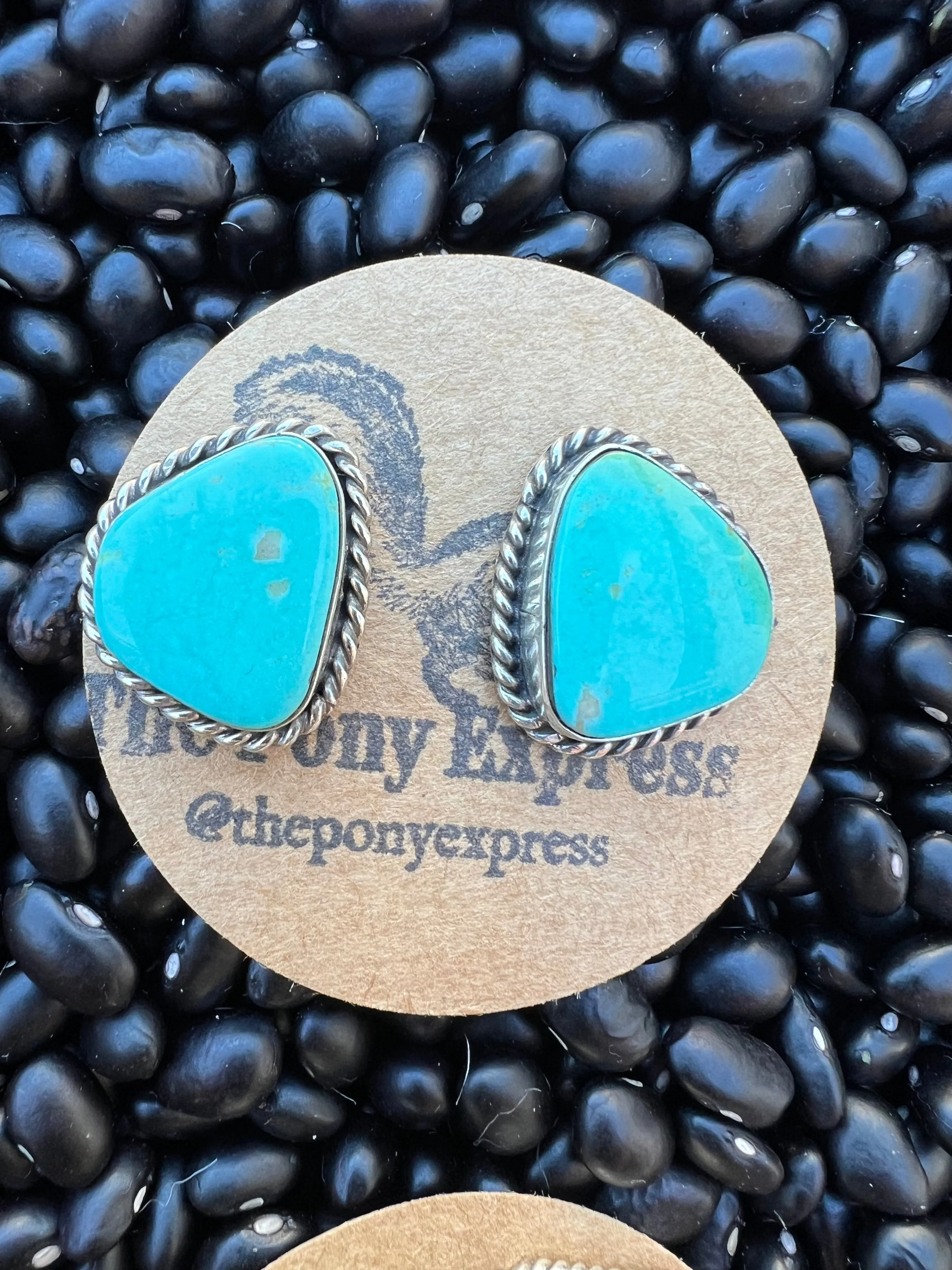 Large Turquoise Studs