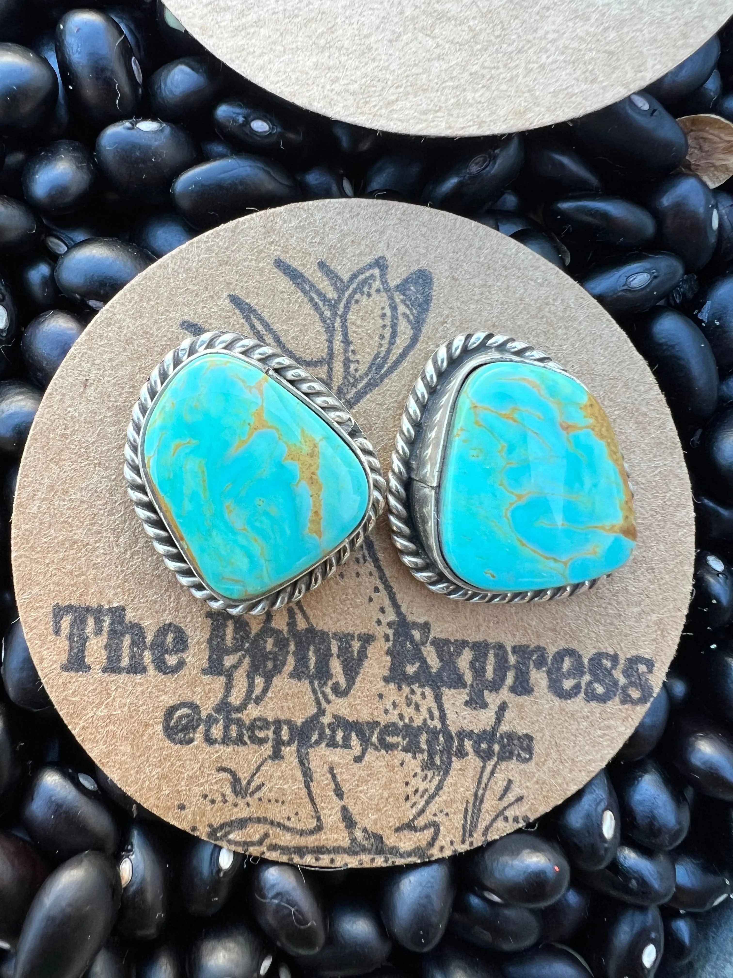 Large Turquoise Studs