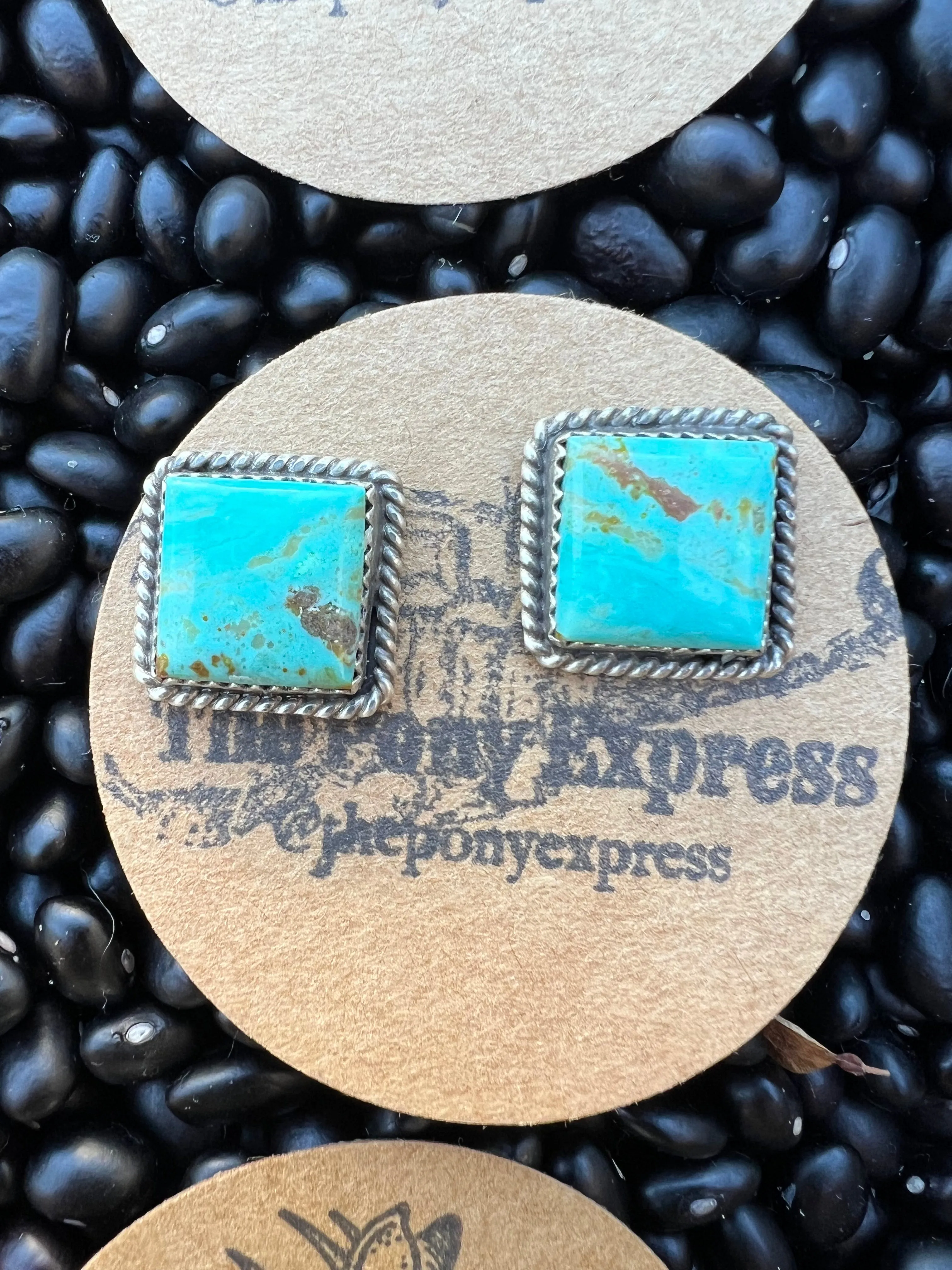 Large Turquoise Studs