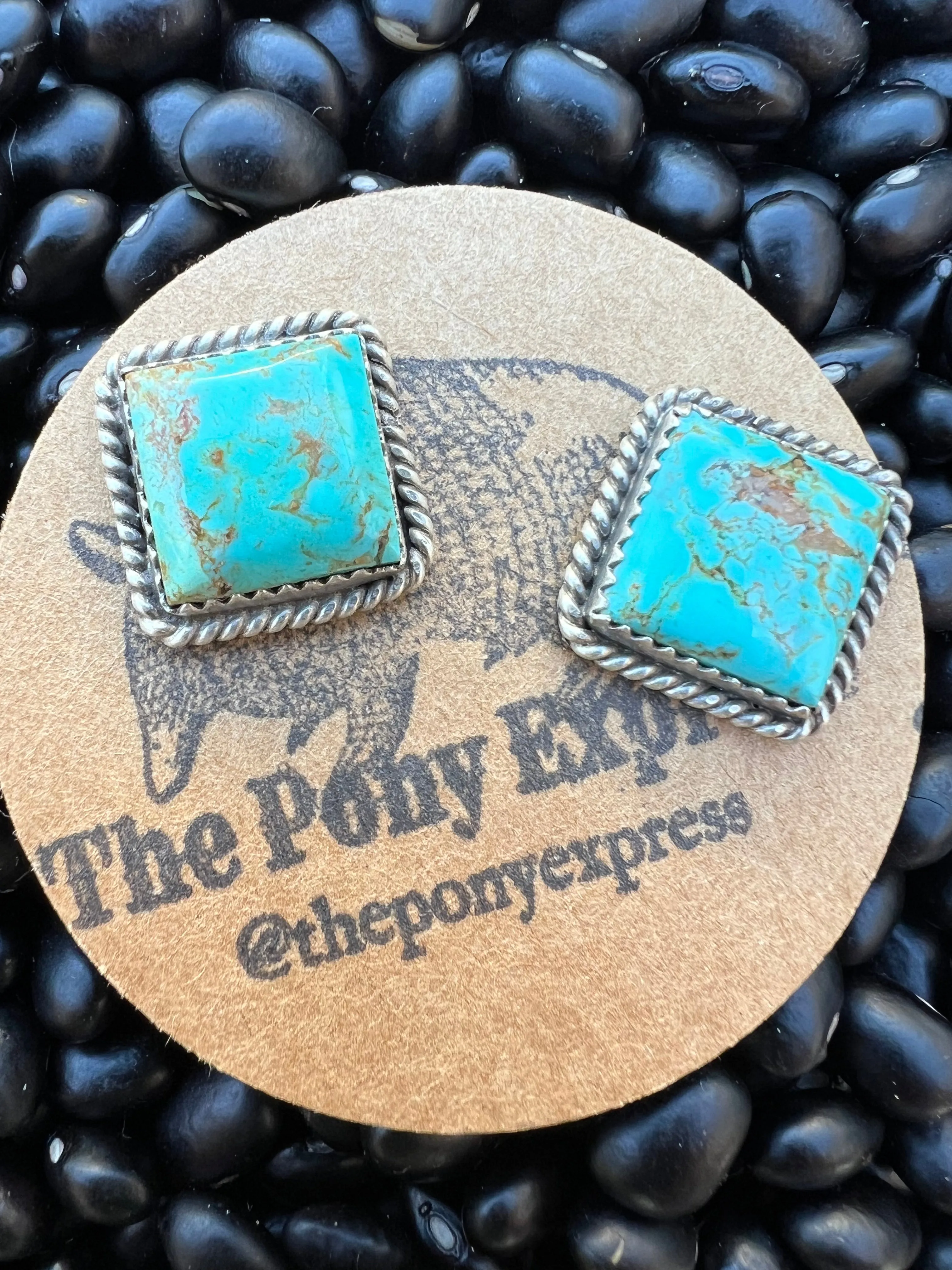 Large Turquoise Studs