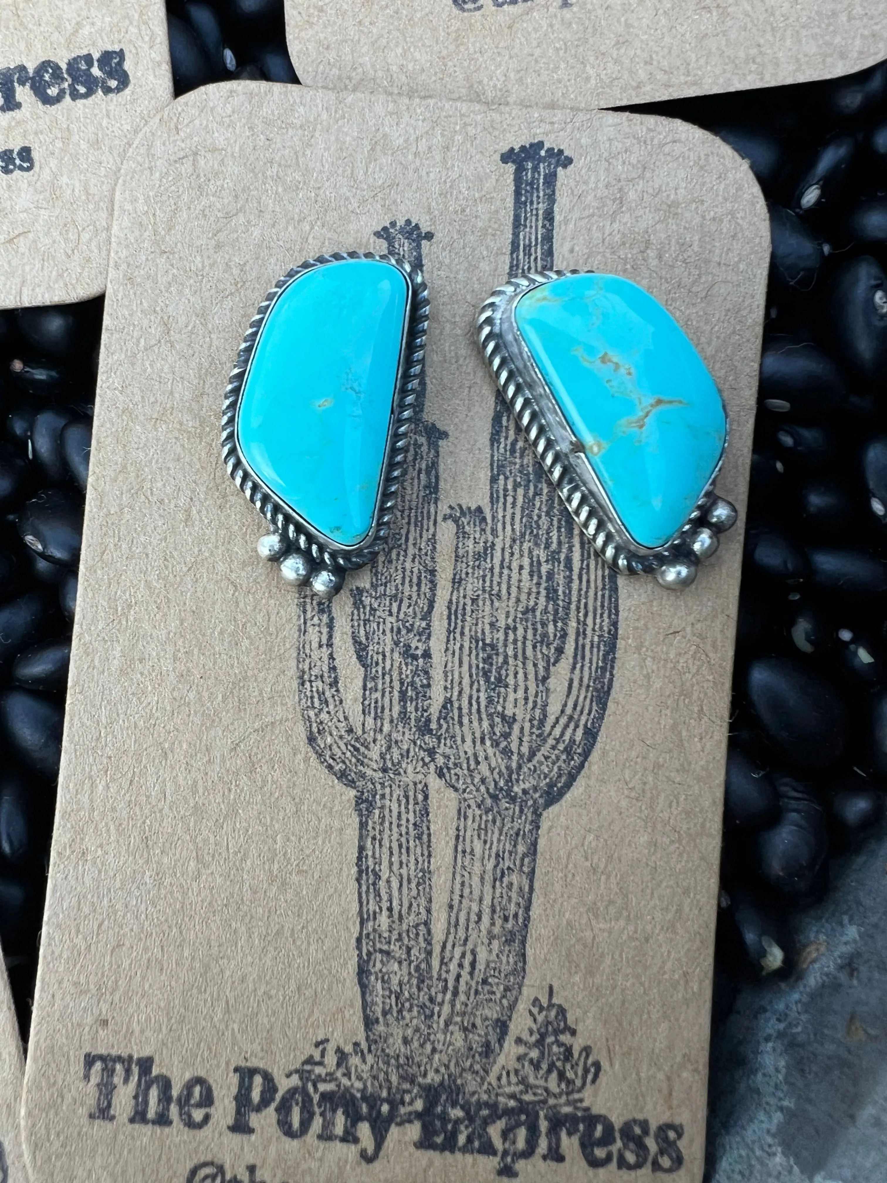 Large Turquoise Studs