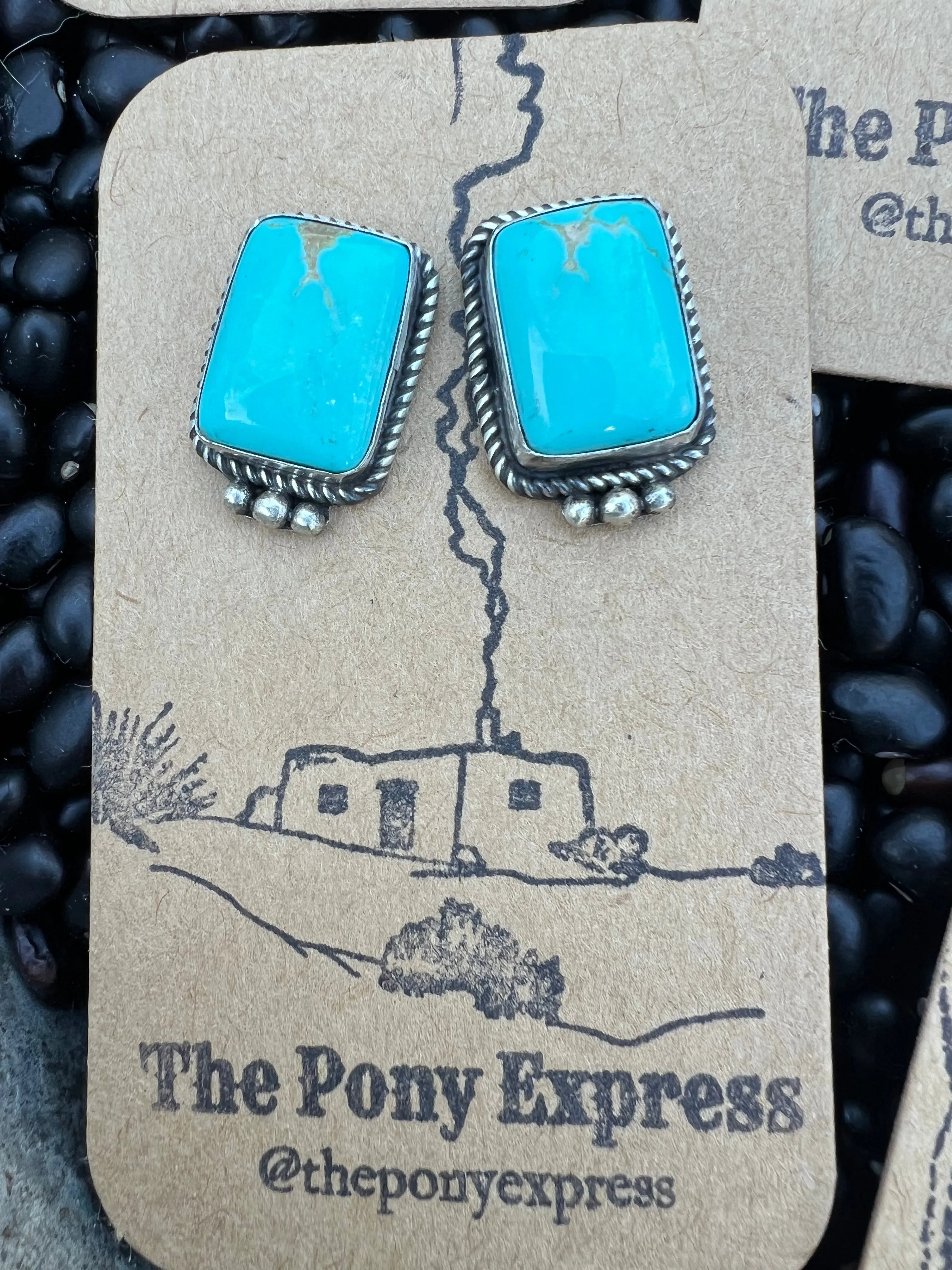Large Turquoise Studs