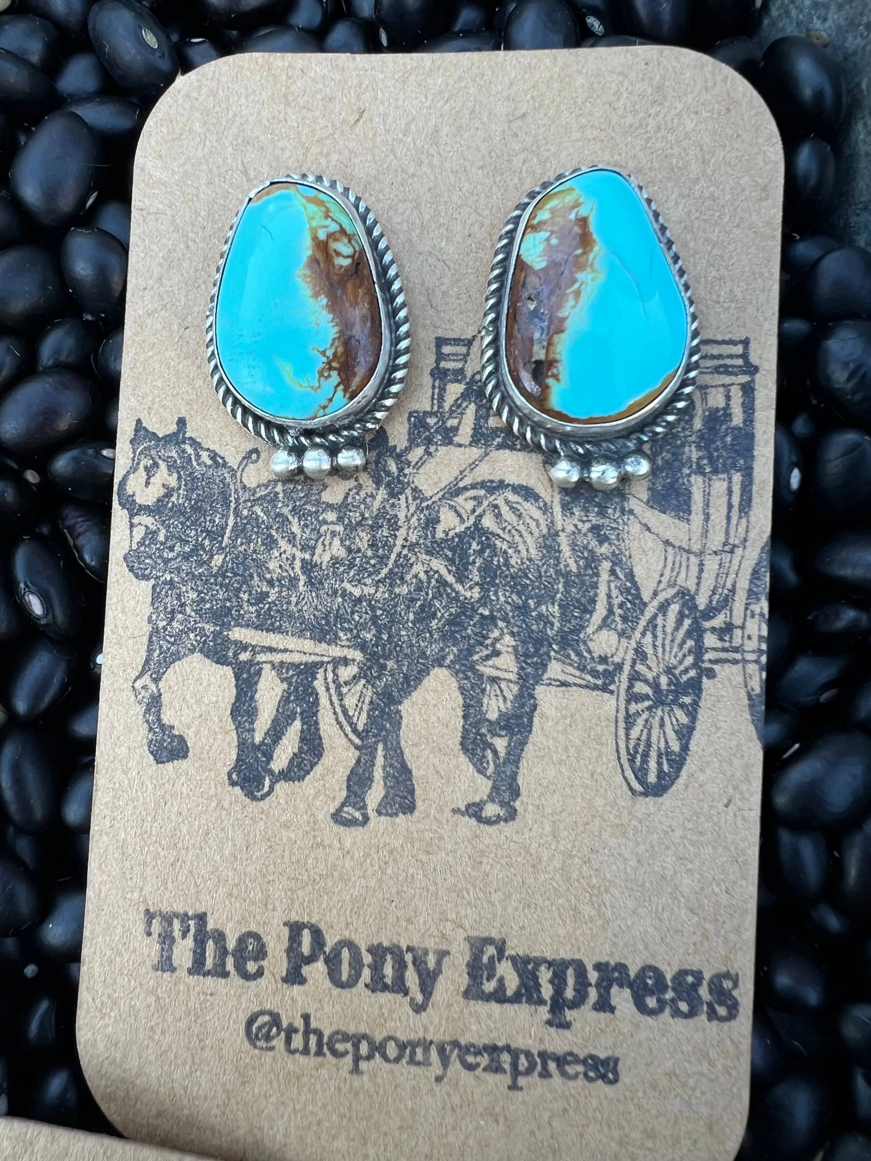 Large Turquoise Studs