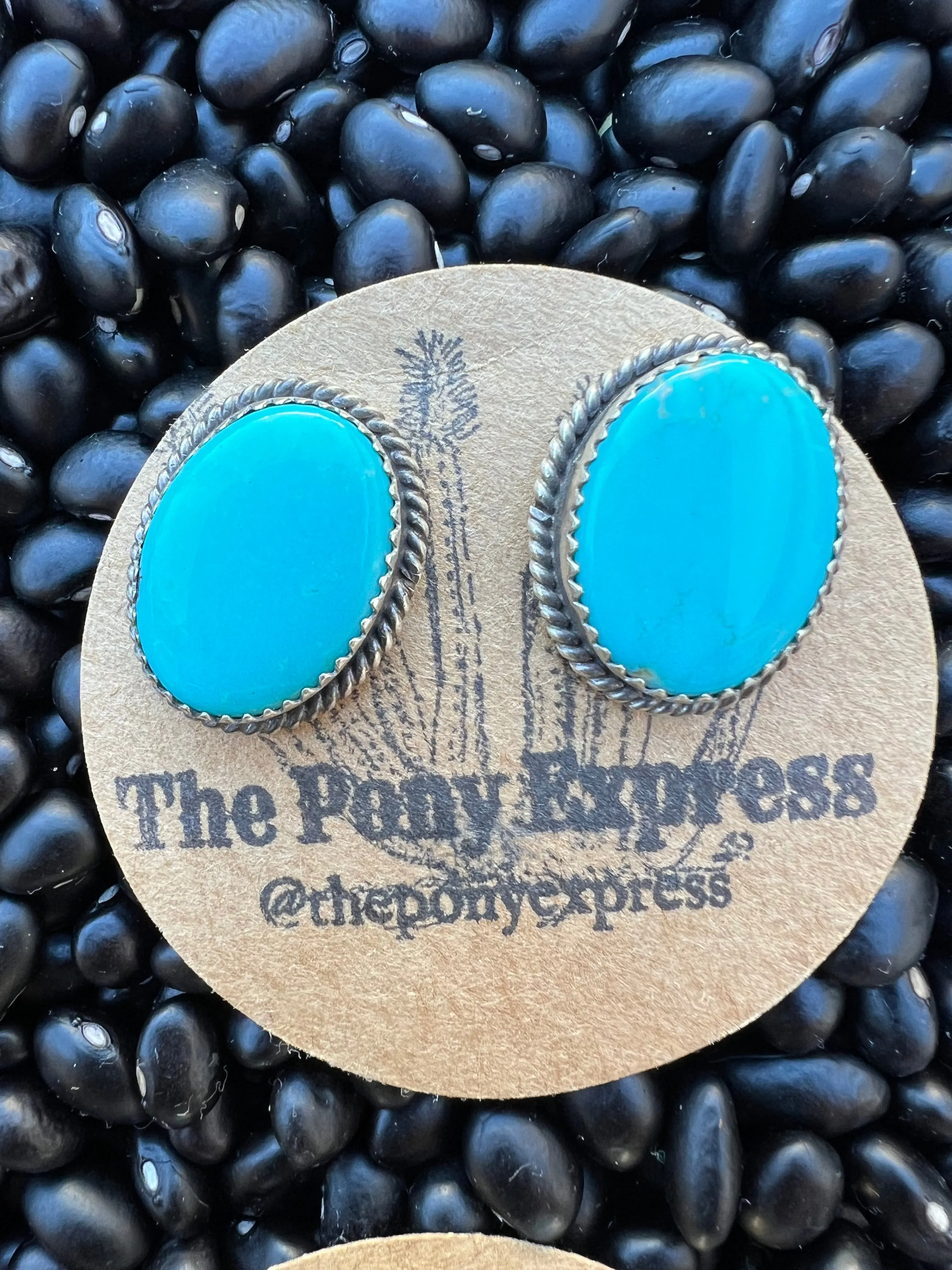 Large Turquoise Studs