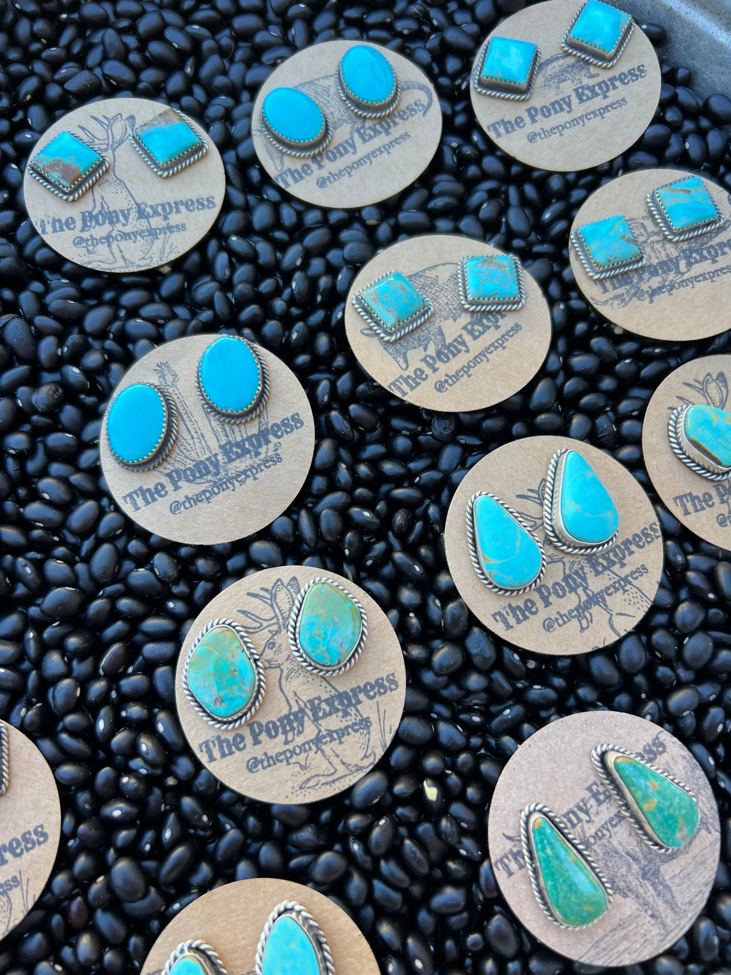 Large Turquoise Studs