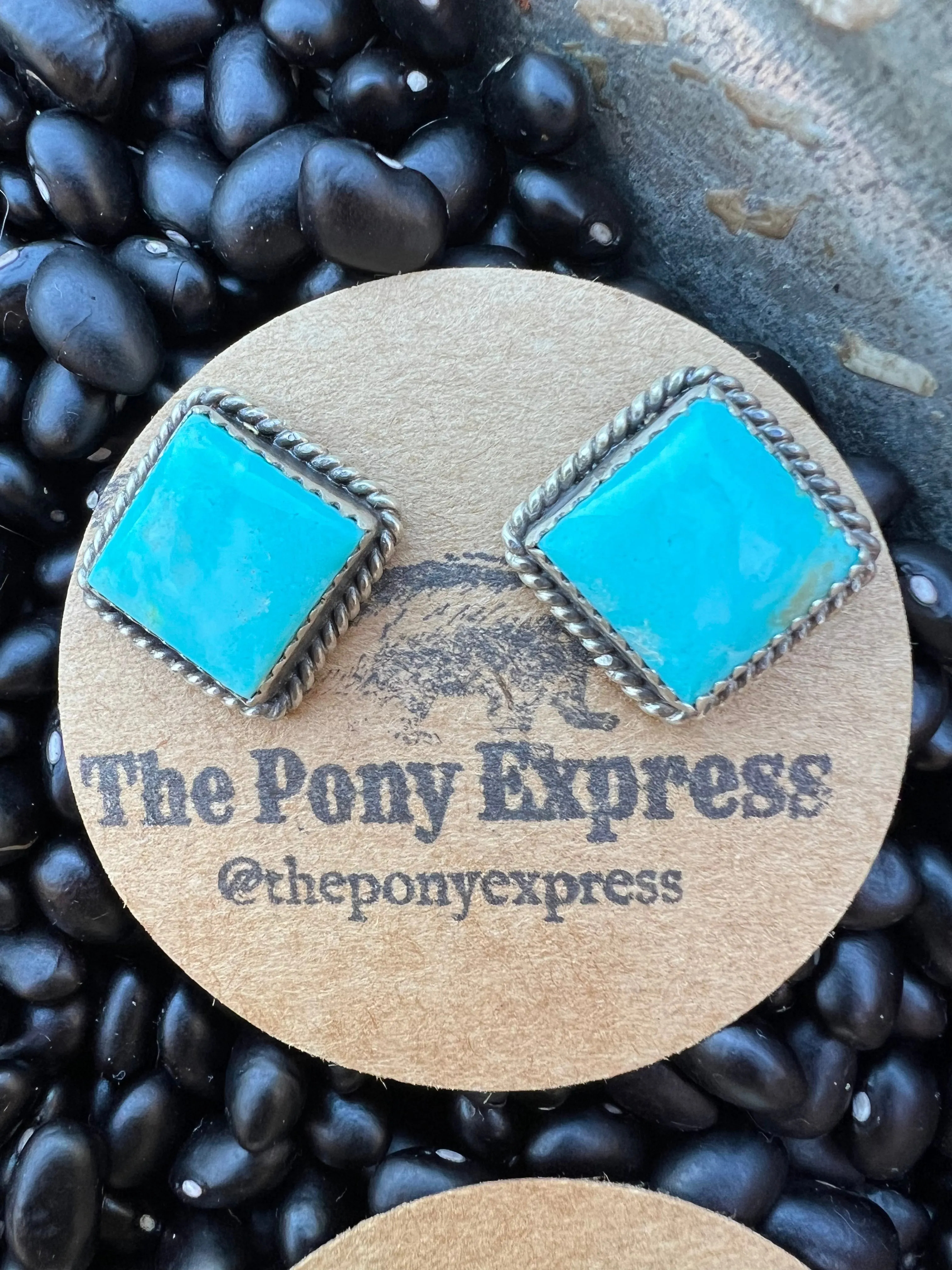 Large Turquoise Studs