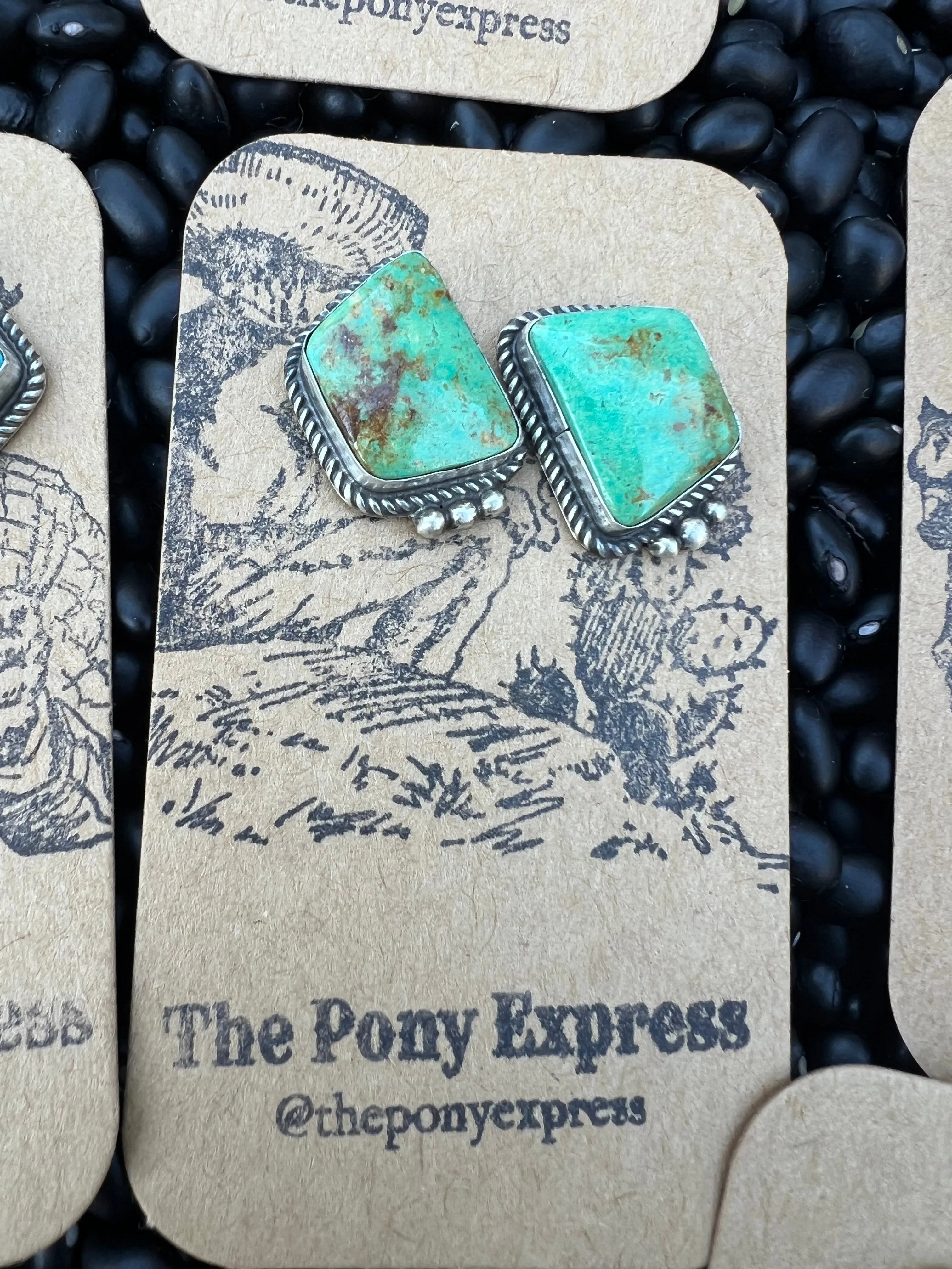 Large Turquoise Studs