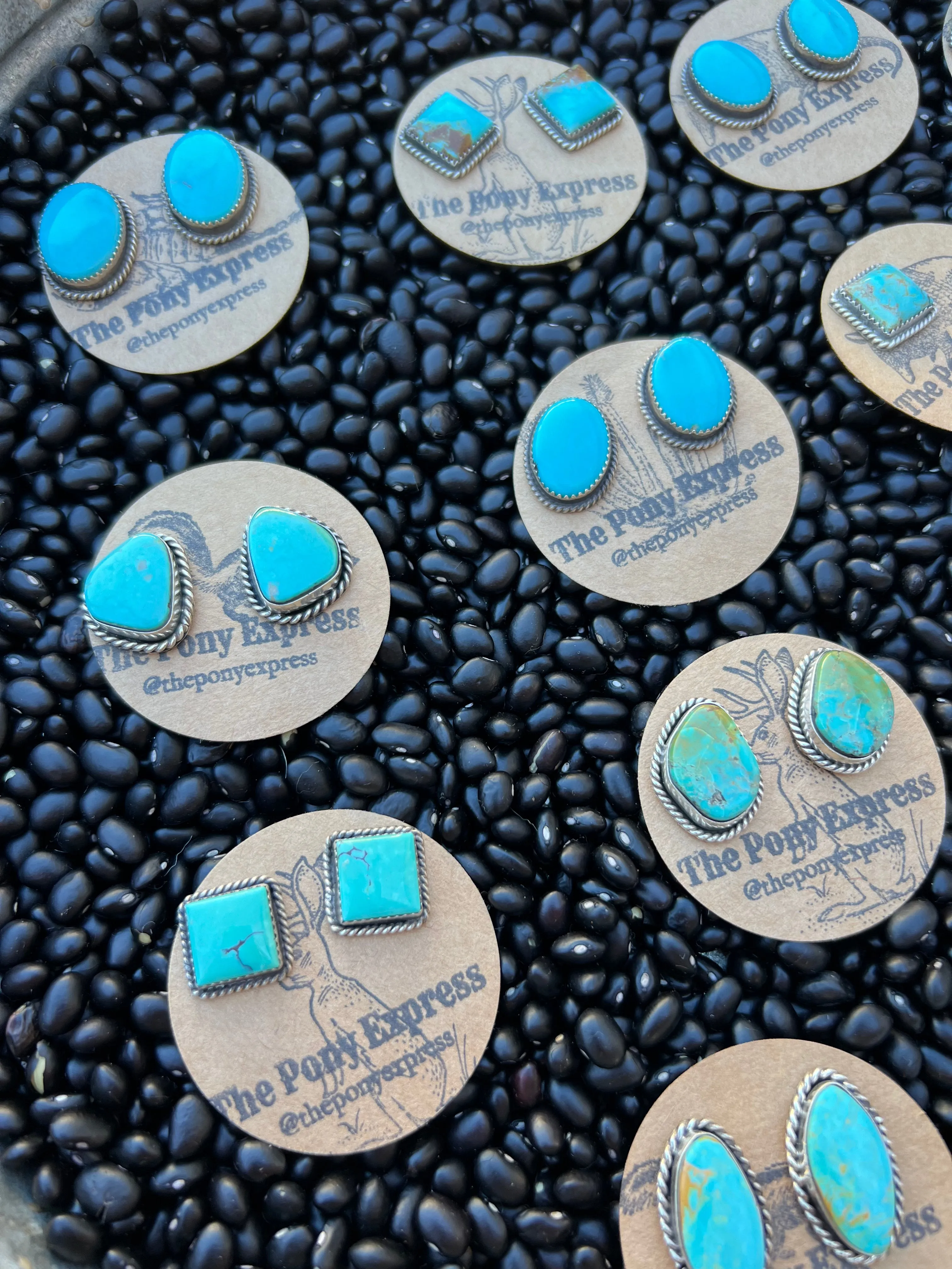 Large Turquoise Studs