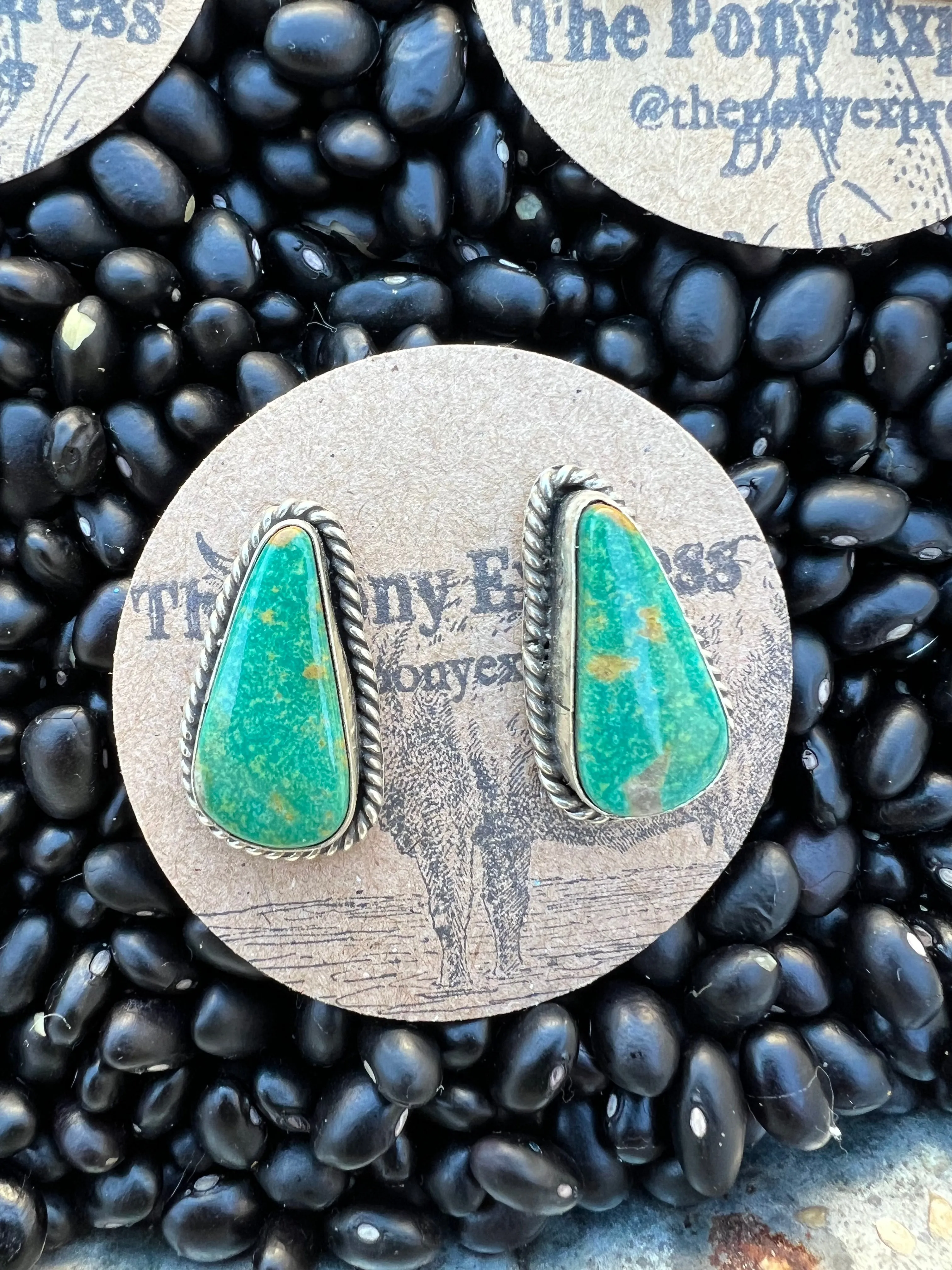 Large Turquoise Studs