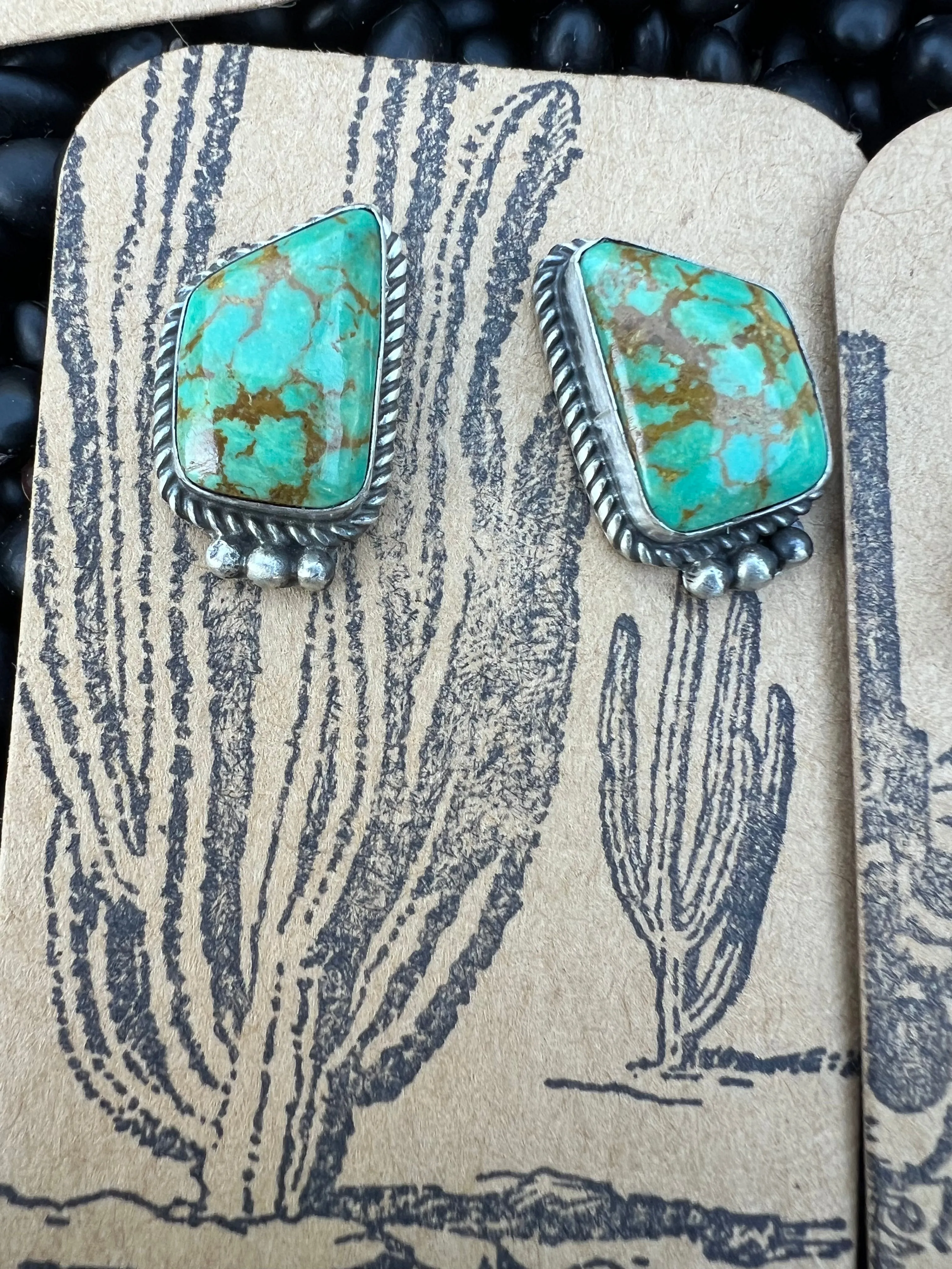 Large Turquoise Studs