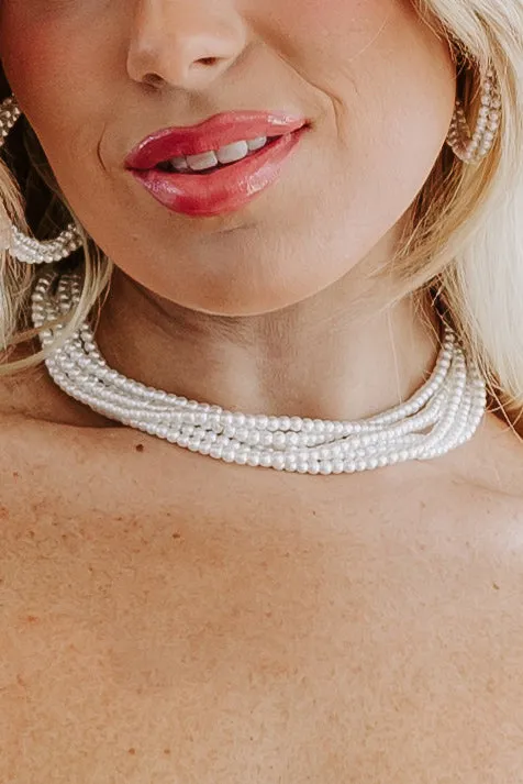 Love At First Sight Layered Pearl Necklace