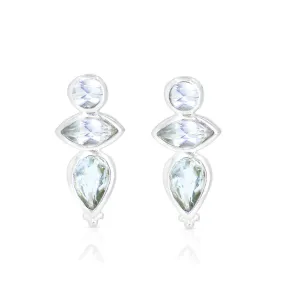 MABEL TOPAZ STUDS
