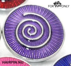 Metal Hairpin click / chunk button 036