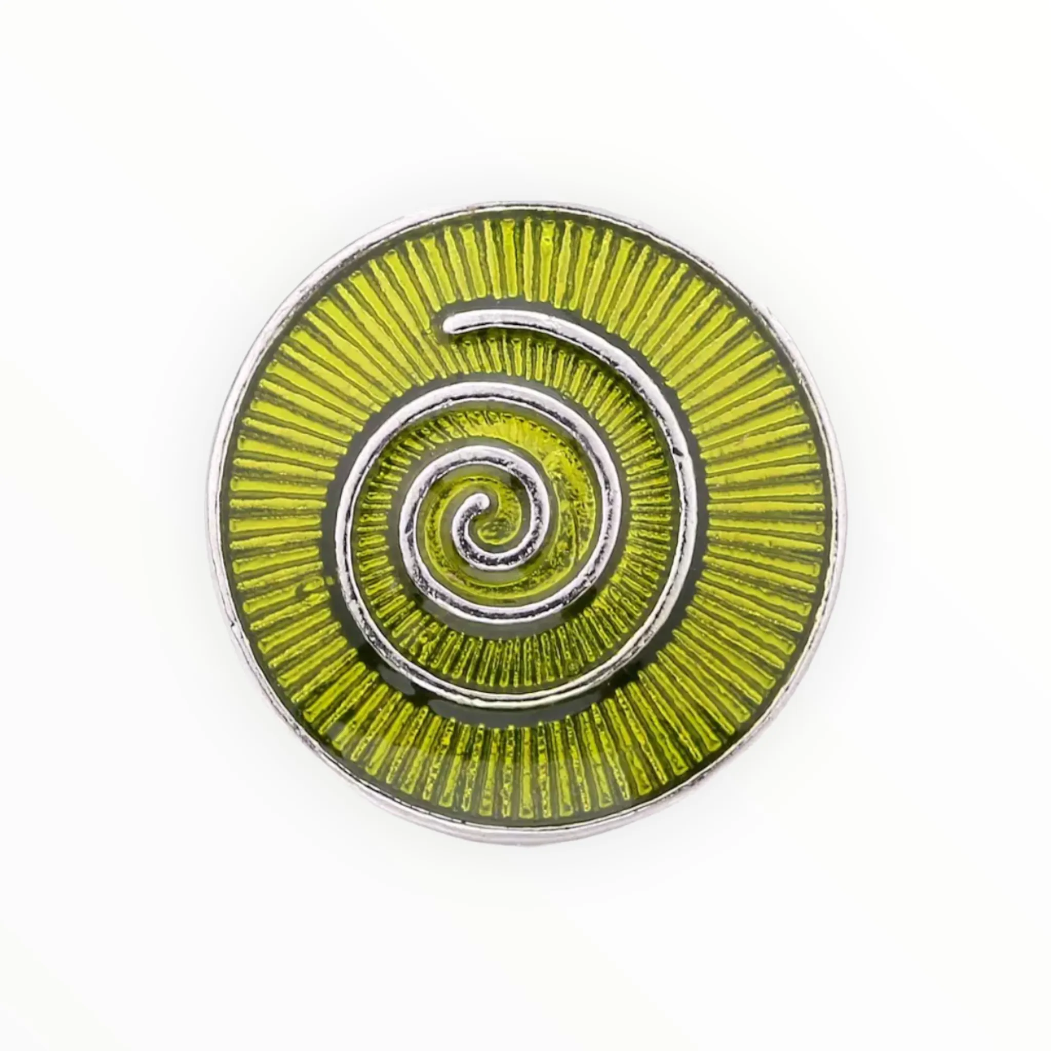 Metal Hairpin click / chunk button 036
