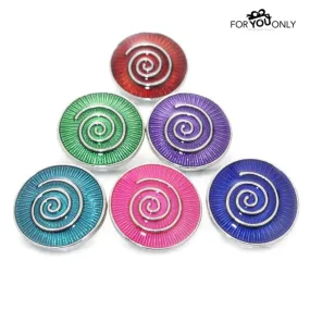 Metal Hairpin click / chunk button 036