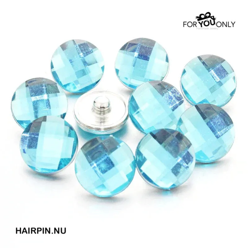 Metal Hairpin click / chunk button 064
