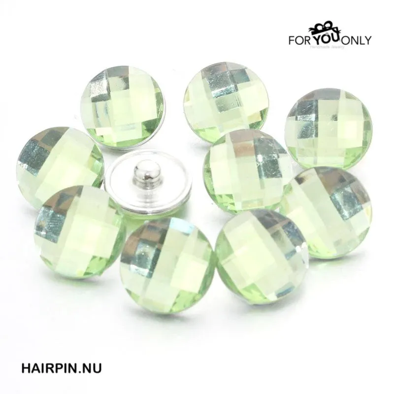 Metal Hairpin click / chunk button 064