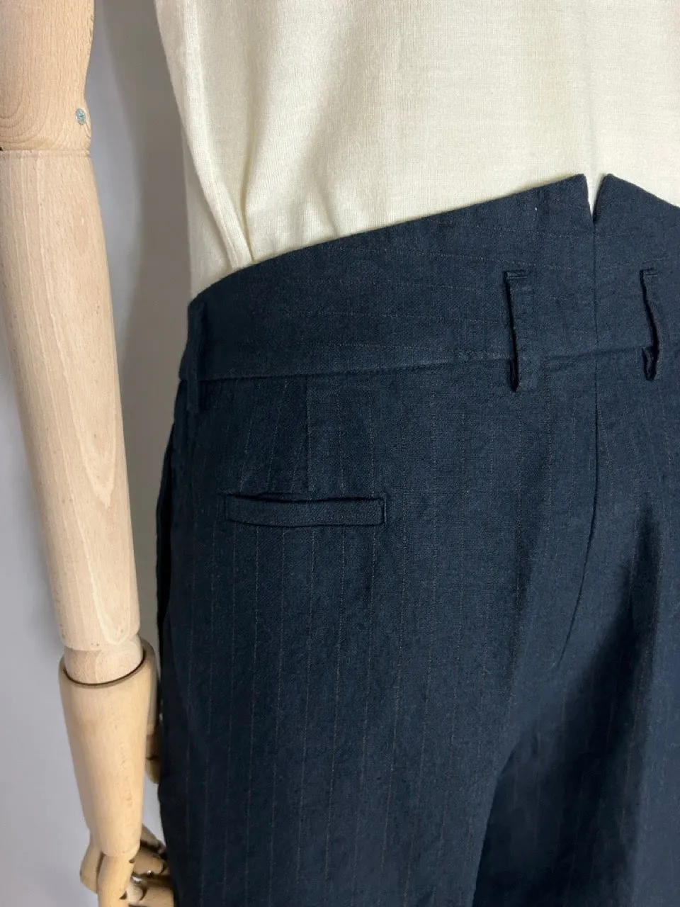 MINIERA hemp cotton wool navy 3219