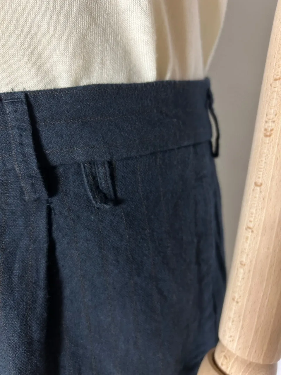 MINIERA hemp cotton wool navy 3219