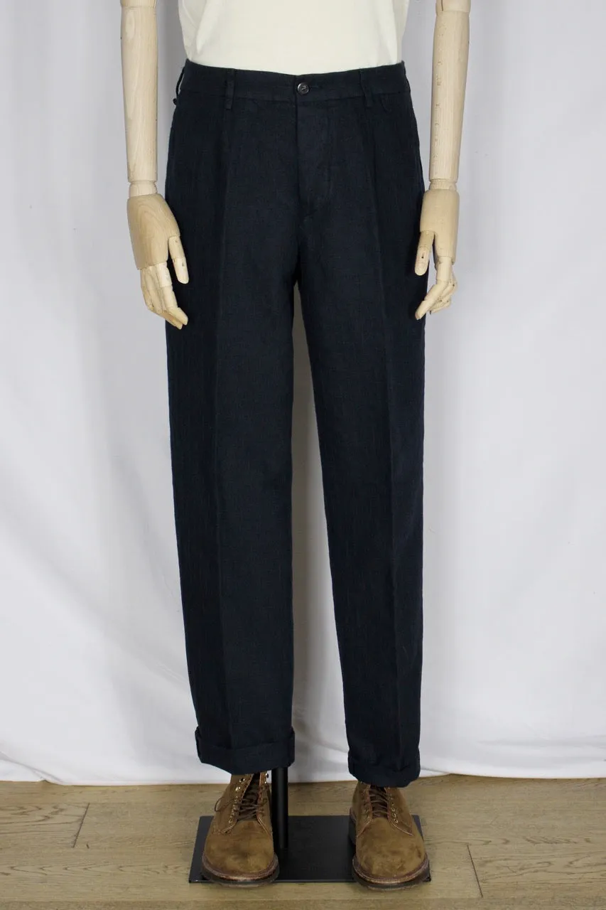 MINIERA hemp cotton wool navy 3219