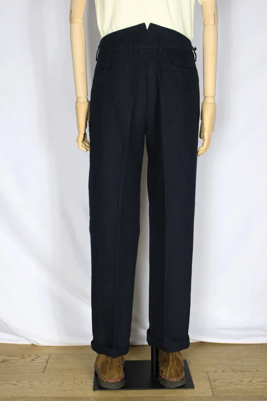 MINIERA hemp cotton wool navy 3219